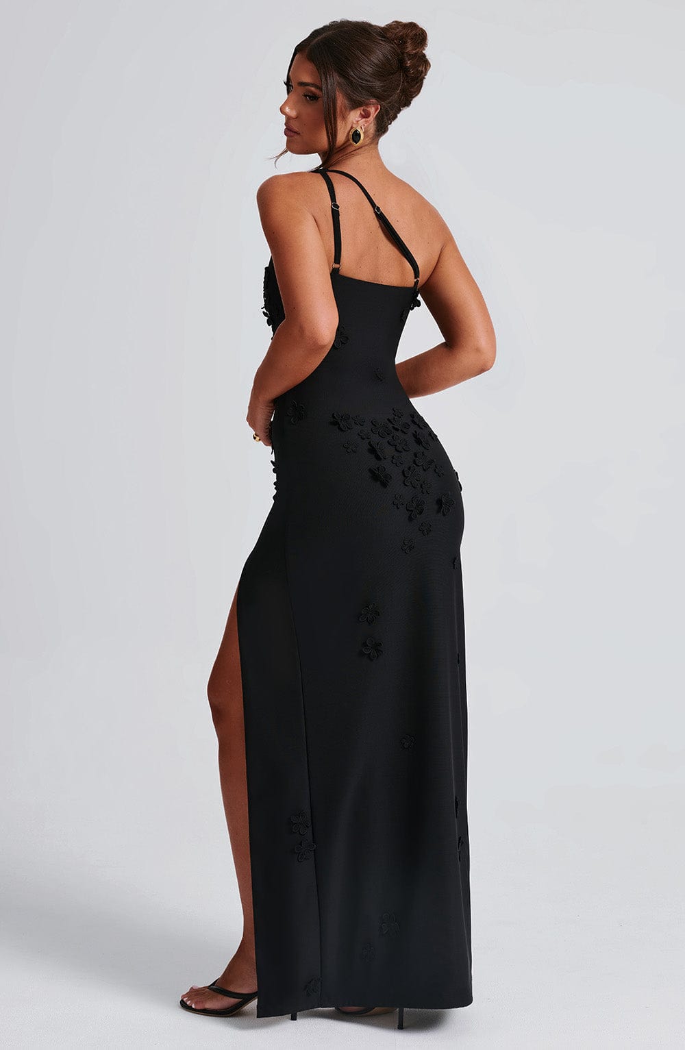 Cynthara Maxi Dress in Black