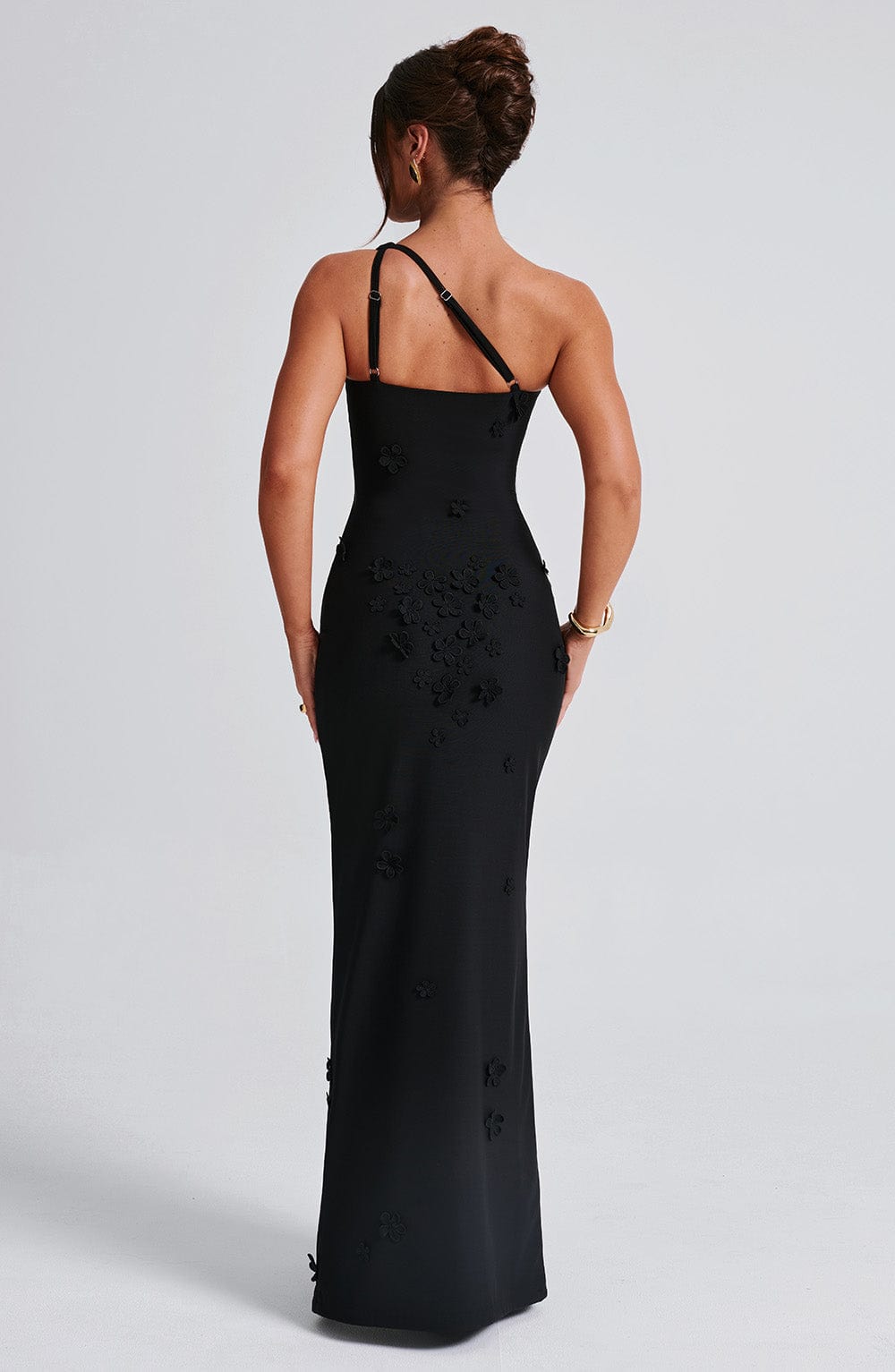 Cynthara Maxi Dress in Black