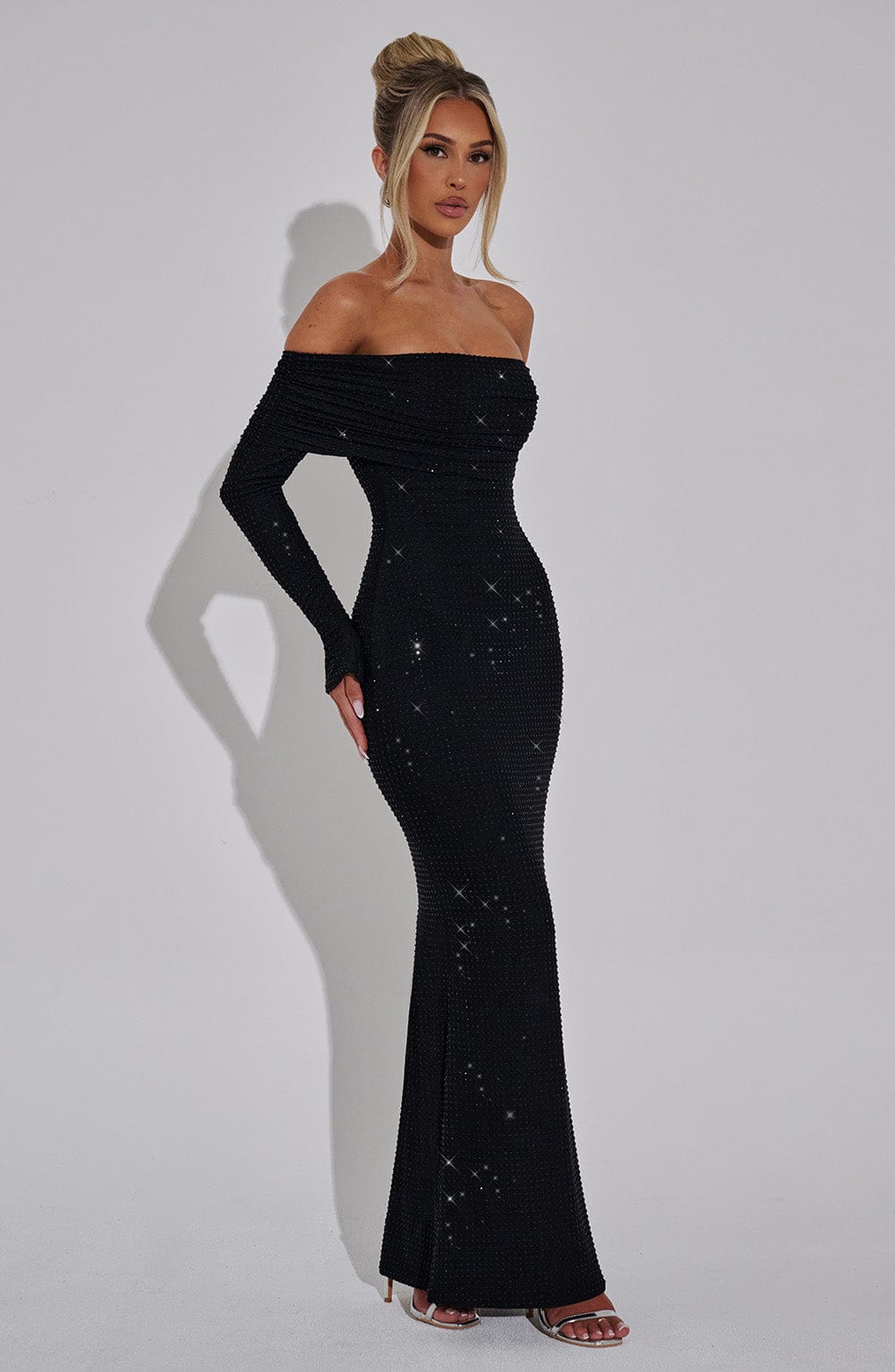 Cypria Maxi Dress in Black