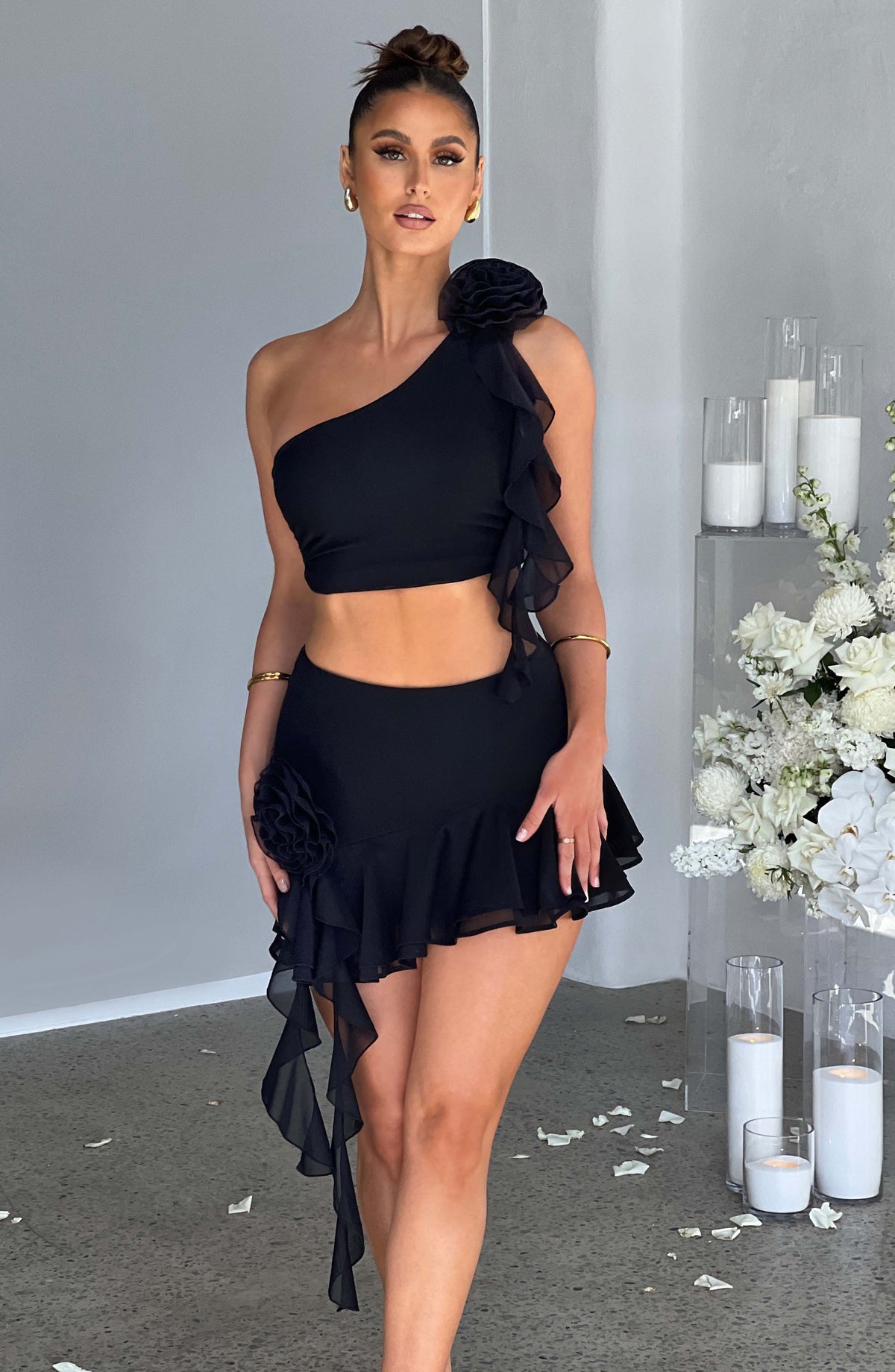 Dainelle Top in Black