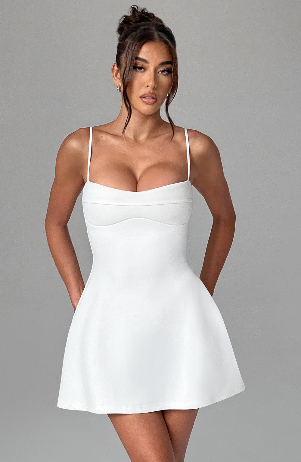 Dakoda Mini Dress in Ivory