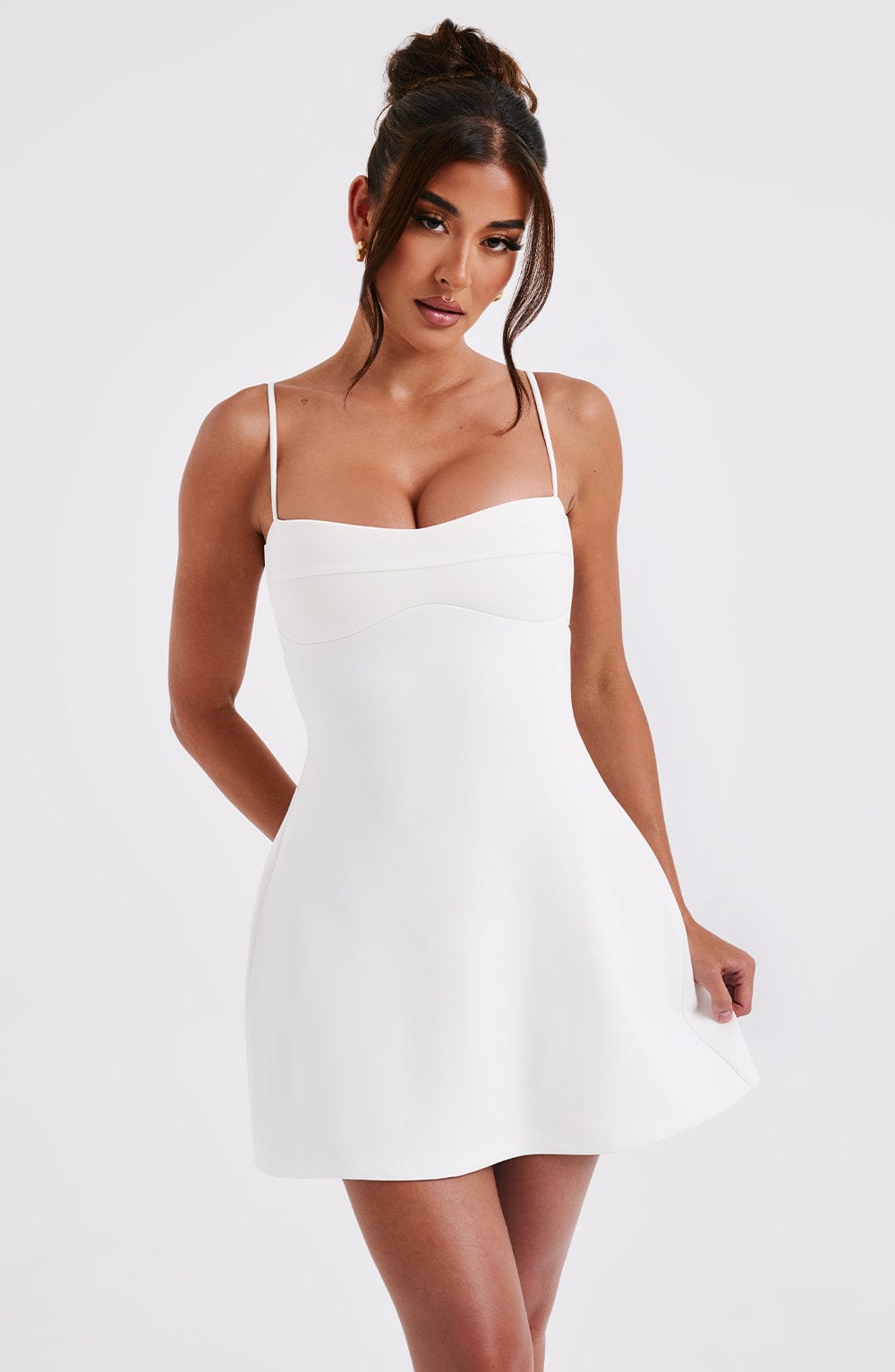 Dakoda Mini Dress in Ivory