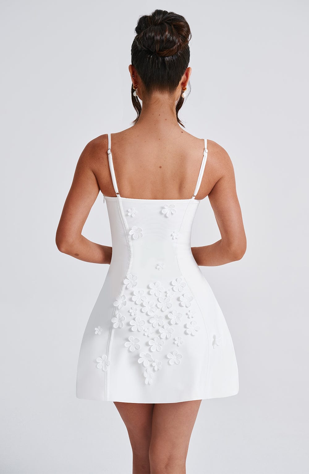 Dalisse Mini Dress in Ivory