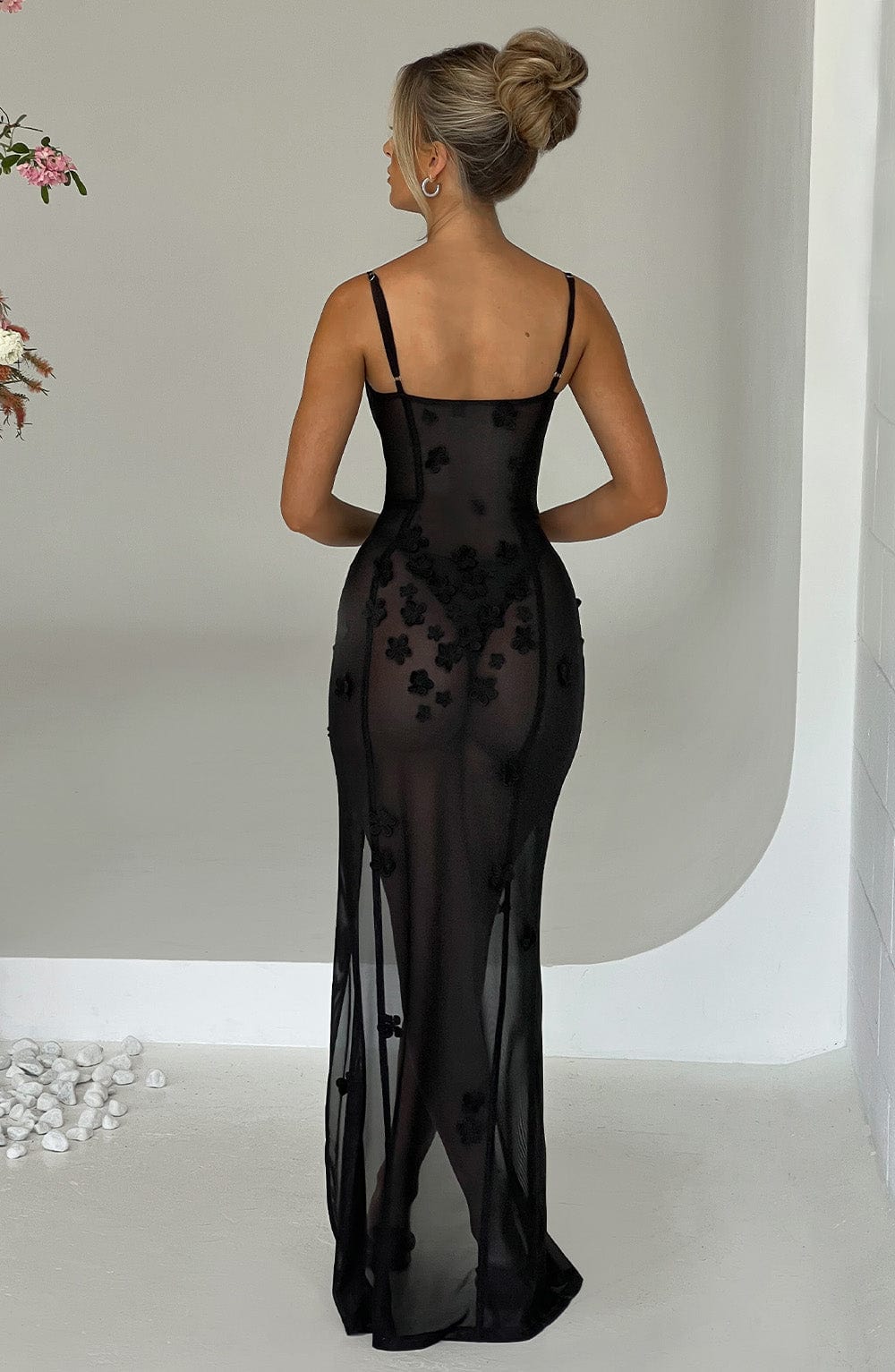 Dalyra Maxi Dress in Black