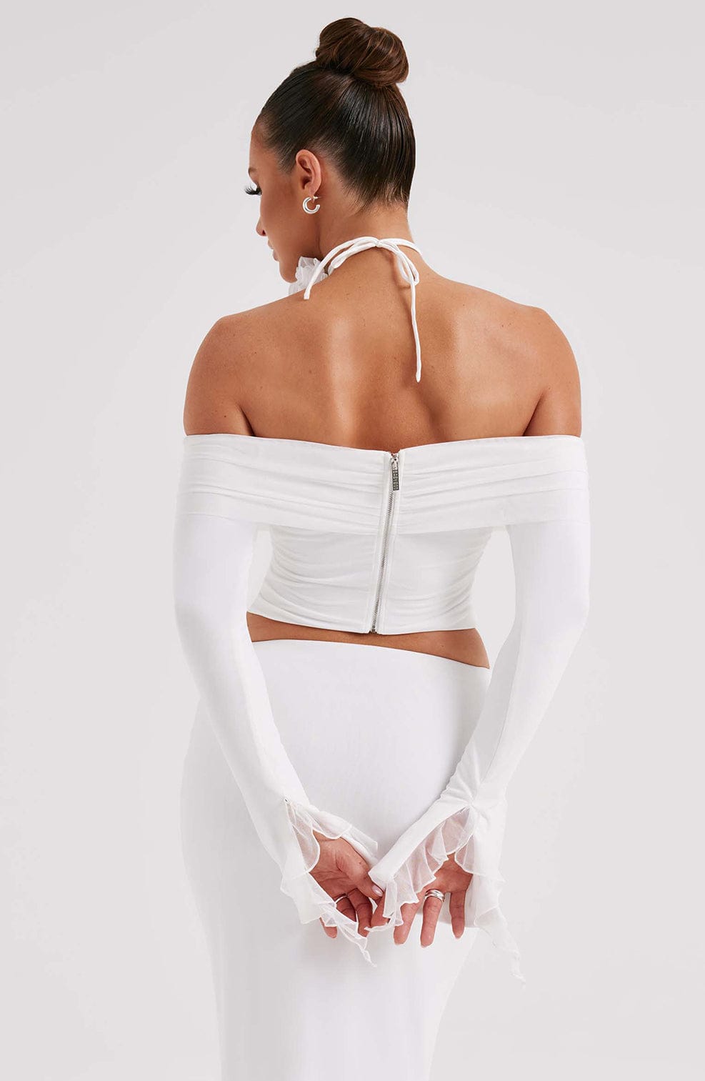 Deemira Top in Ivory