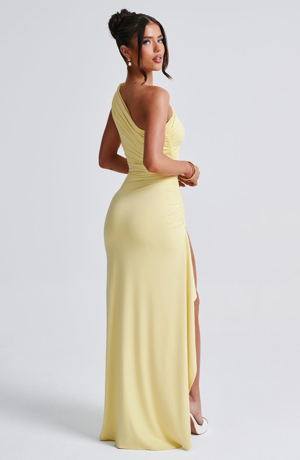 Delanya Maxi Dress in Lemon
