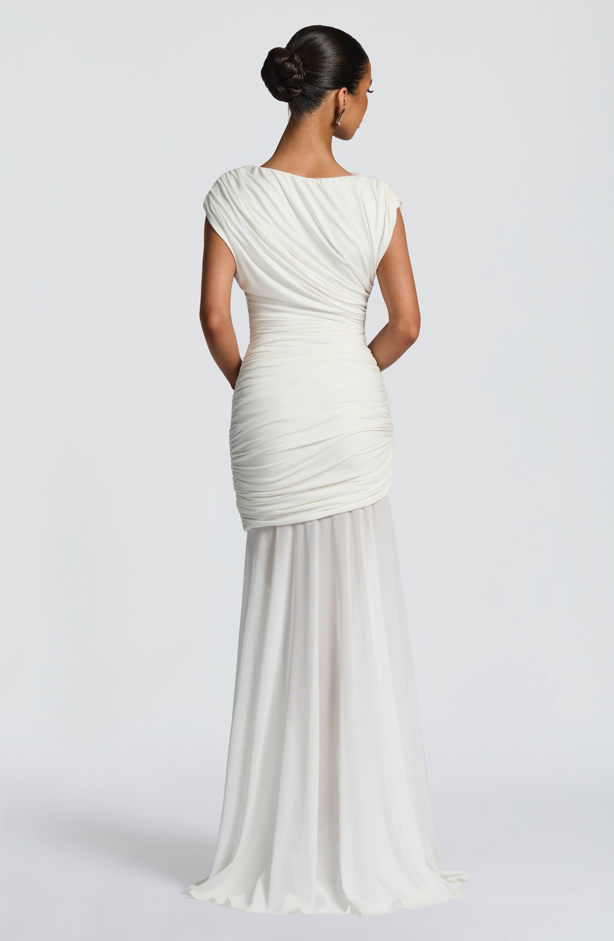 Demelia Maxi Dress in Ivory