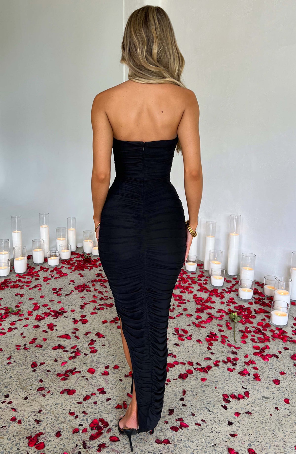 Demira Maxi Dress in Black