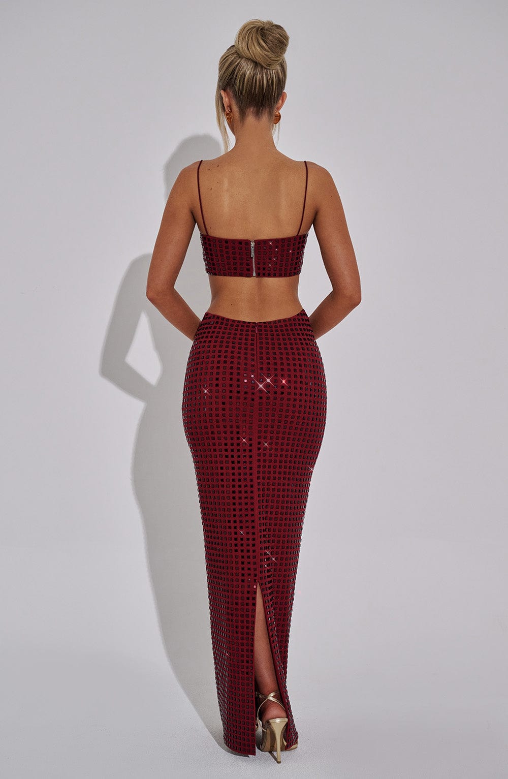 Dimessa Top in Wine