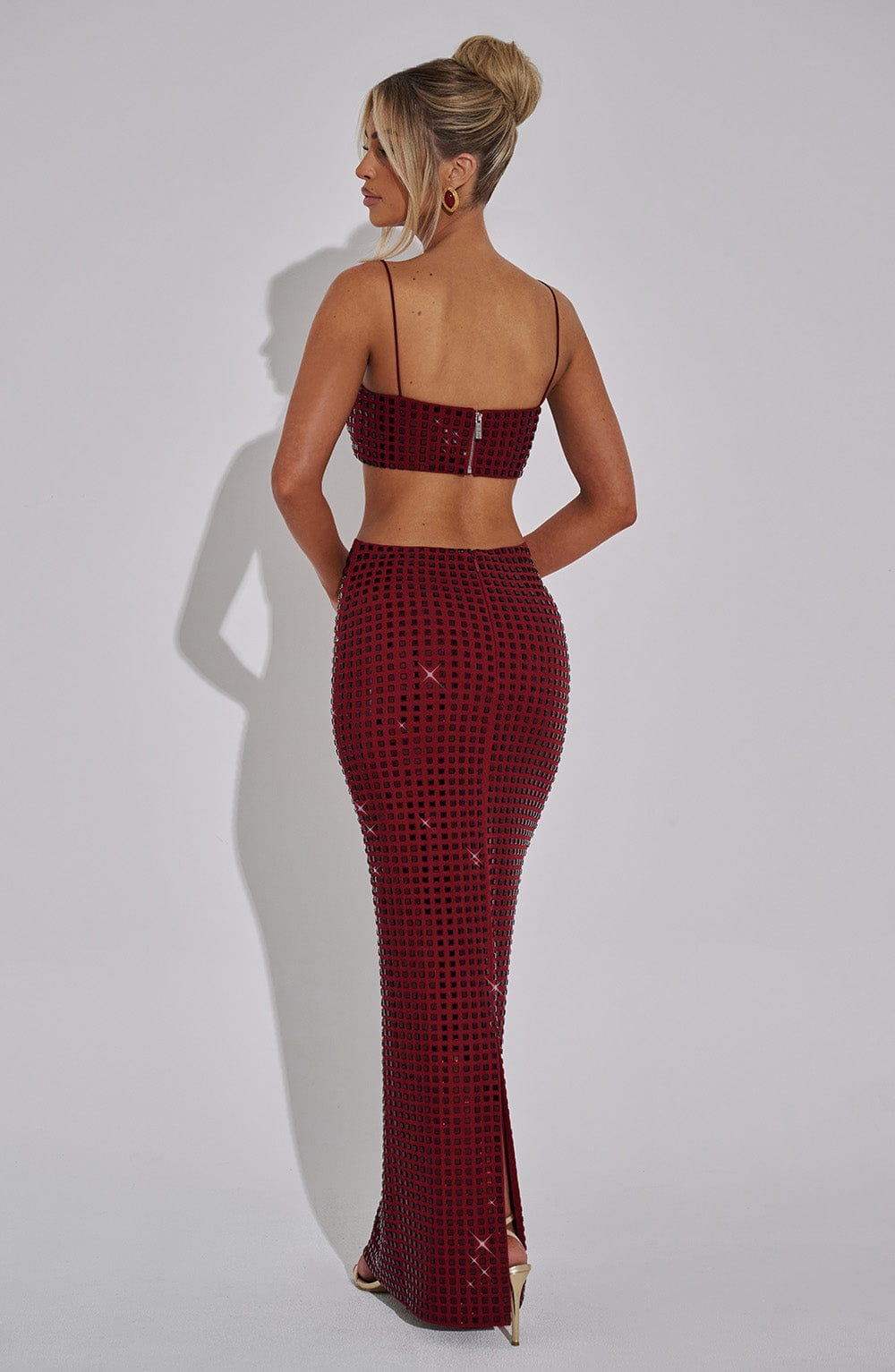 Dimessa Top in Wine