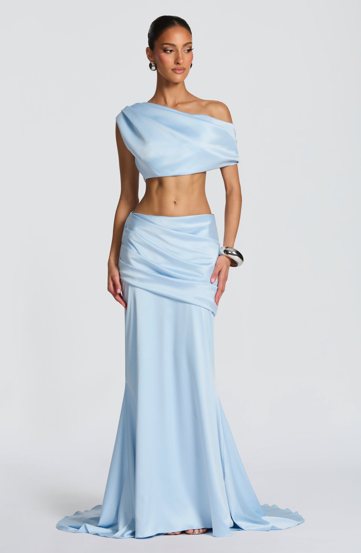Edwyna Top in Glacier Blue