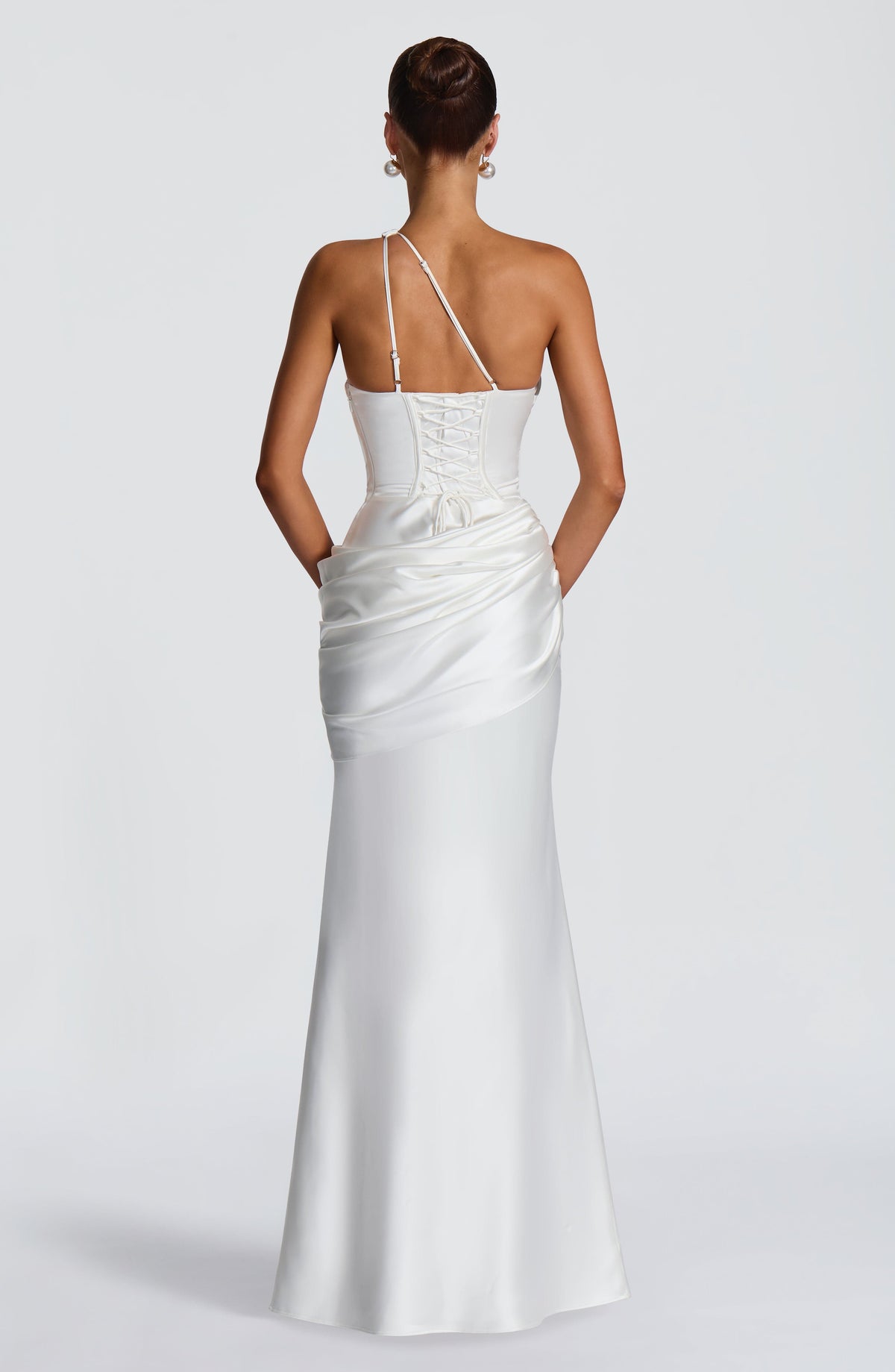Elmira Maxi Dress in Ivory