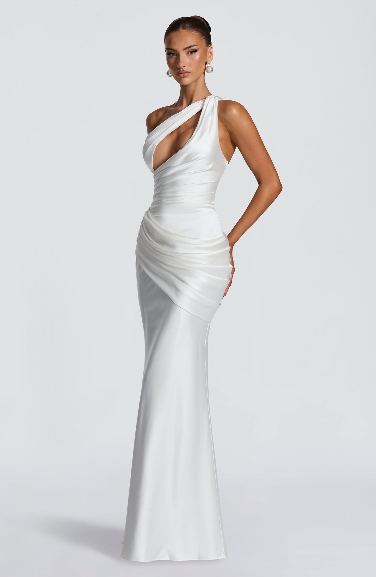 Elmira Maxi Dress in Ivory