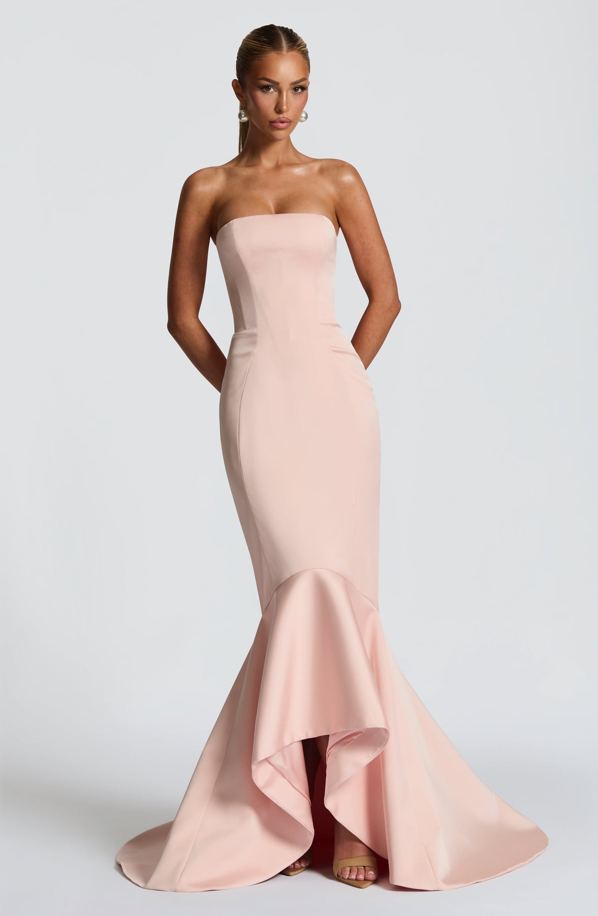 Elryn Gown in Blush