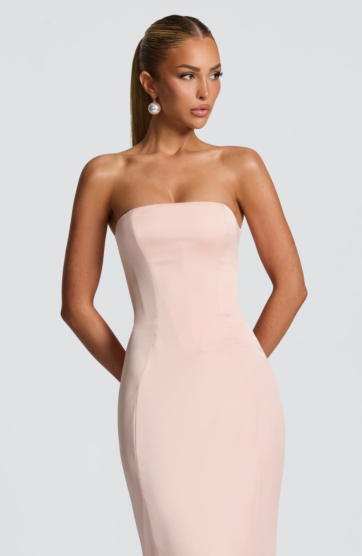 Elryn Gown in Blush