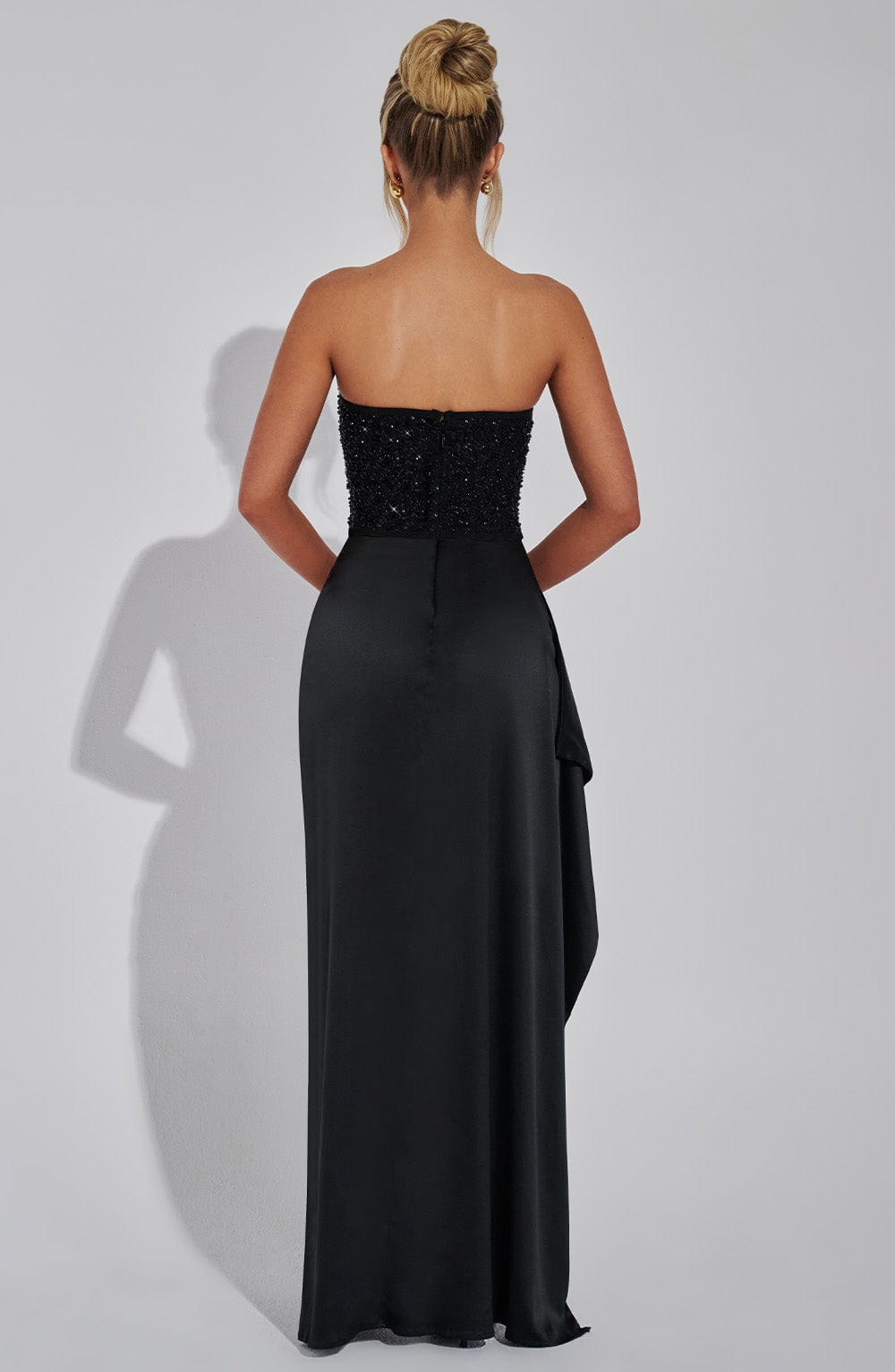 Emriella Maxi Dress in Black