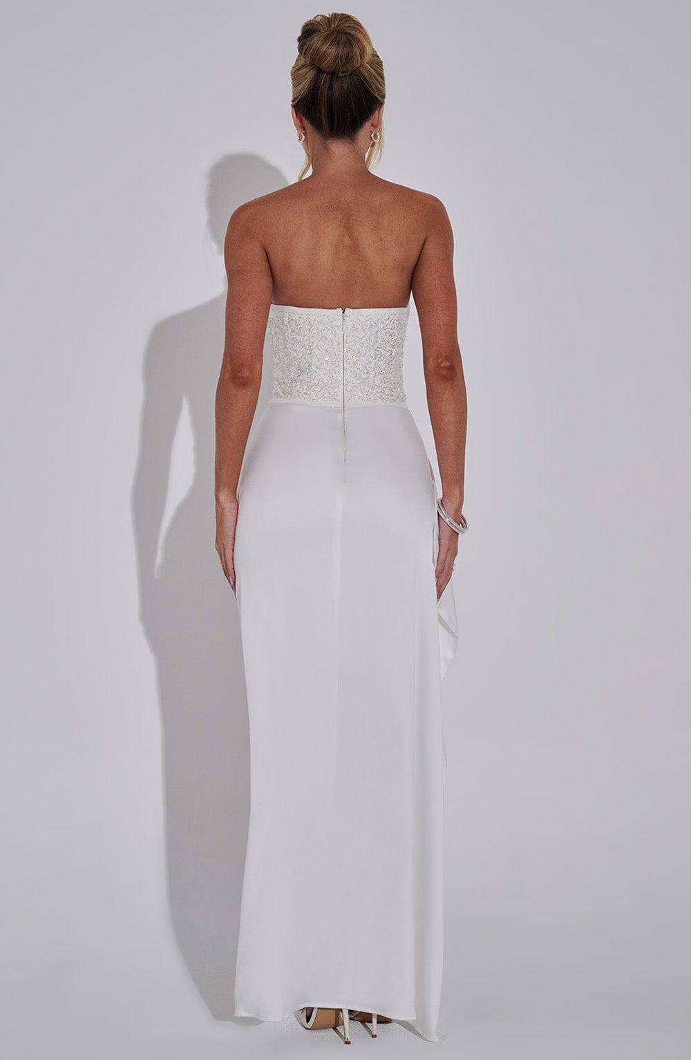 Emriella Maxi Dress in Ivory