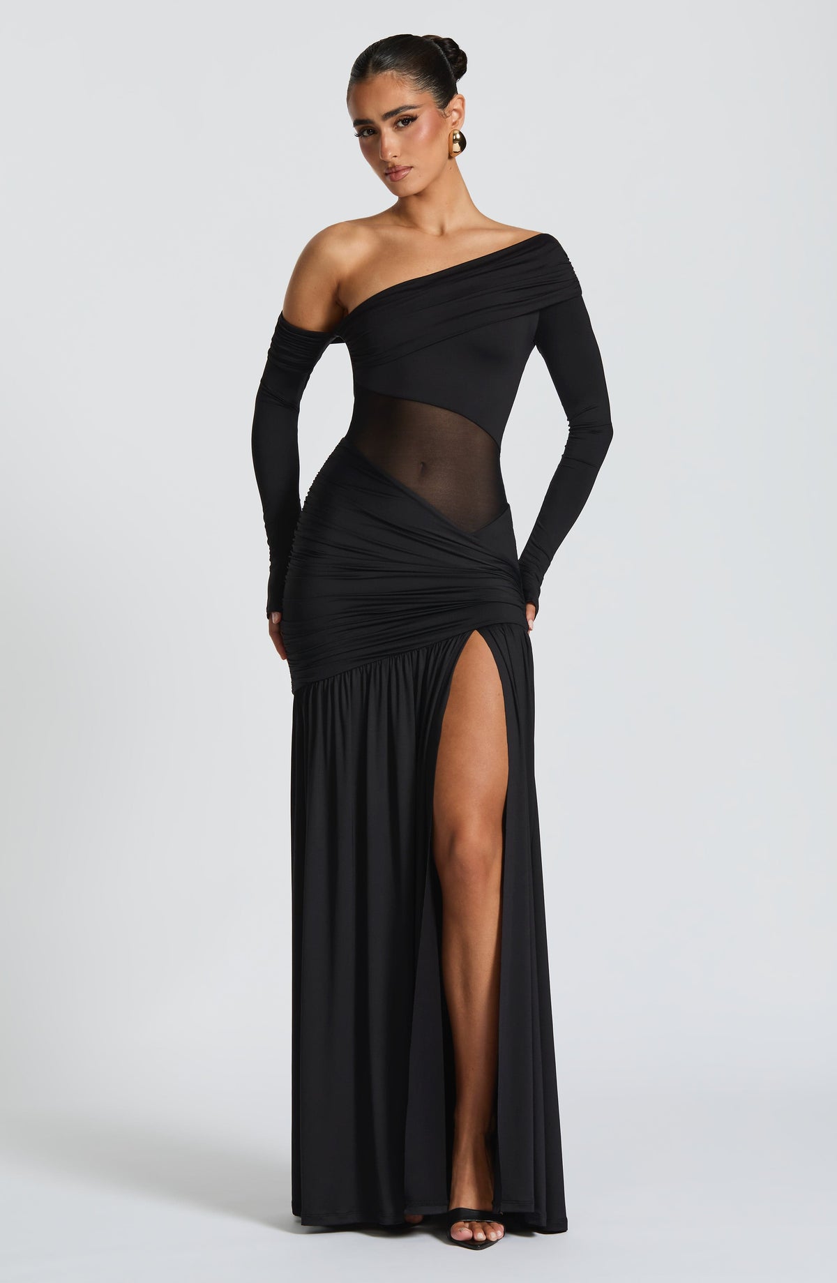Ettania Maxi Dress in Black