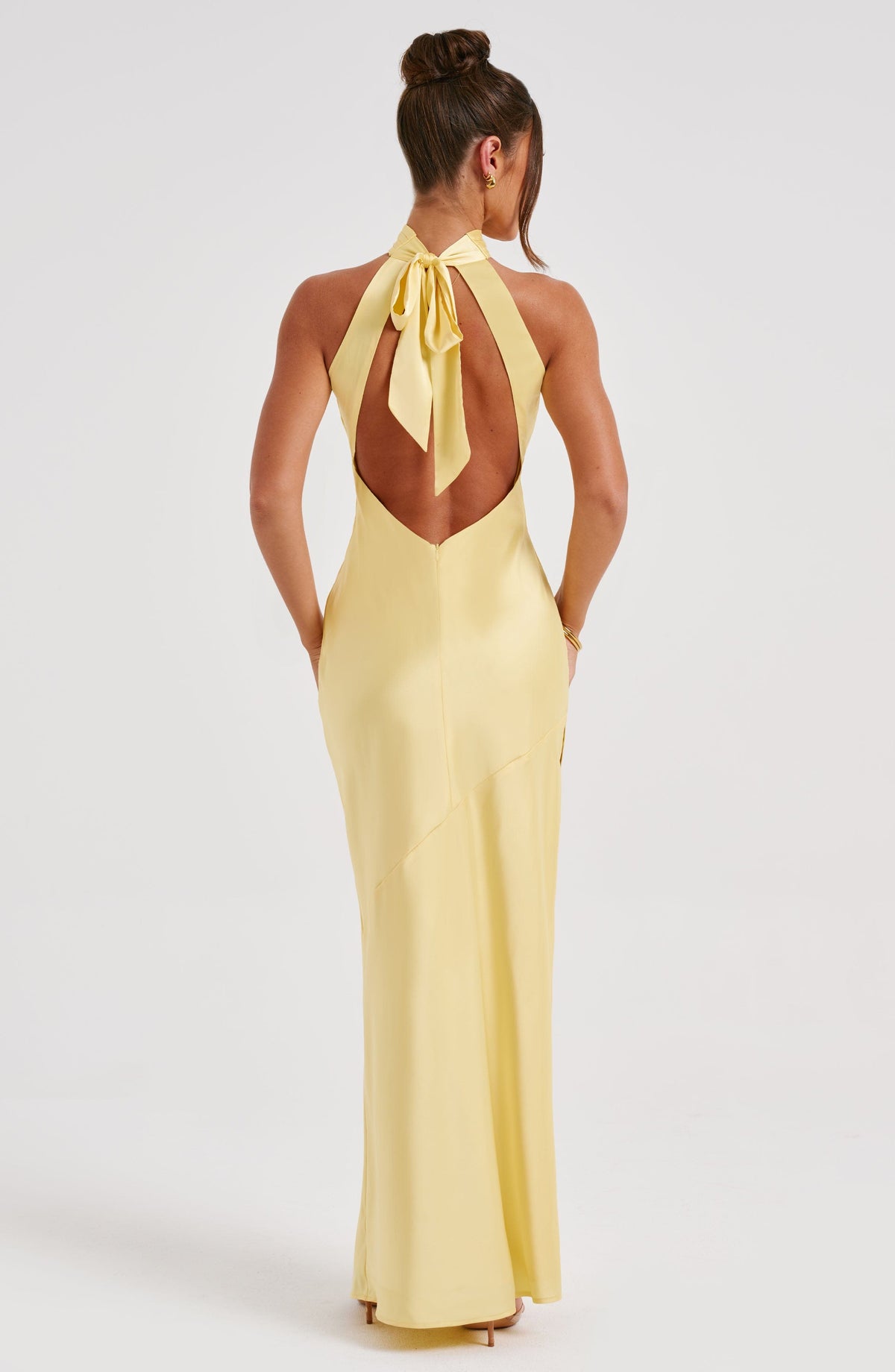 Ettara Maxi Dress in Lemon