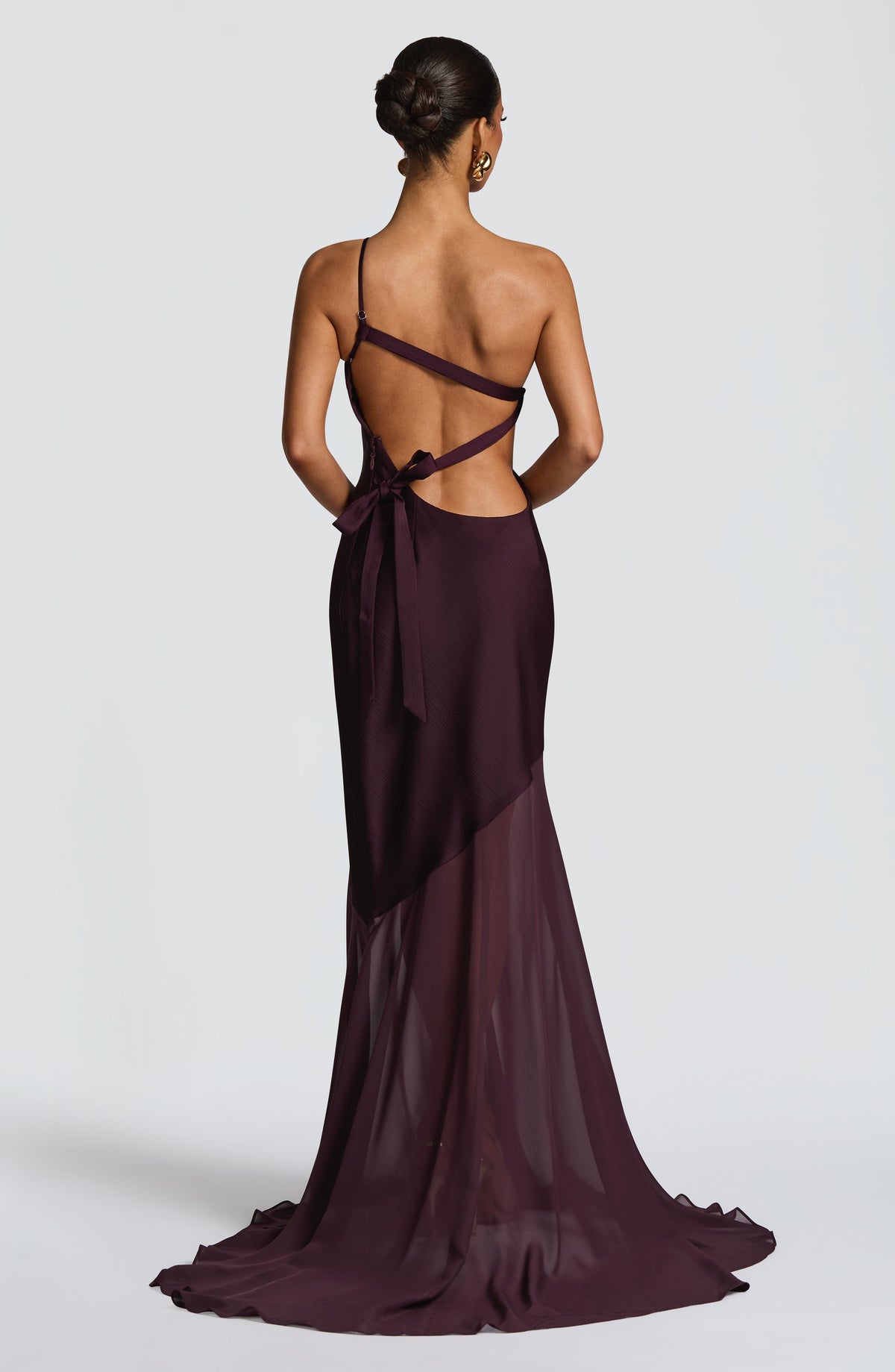 Fabelle Gown in Plum