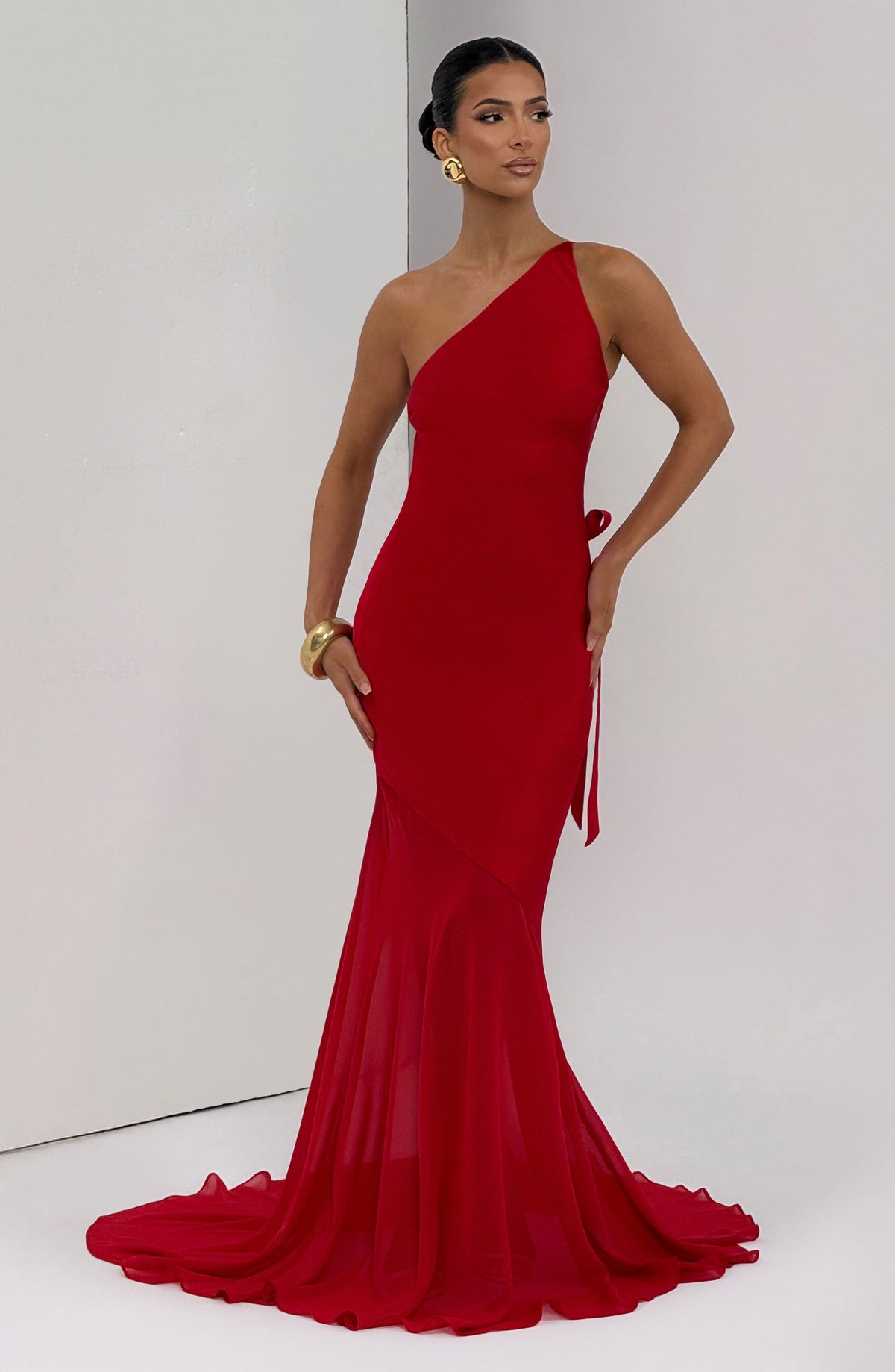 Fabelle Gown in Red