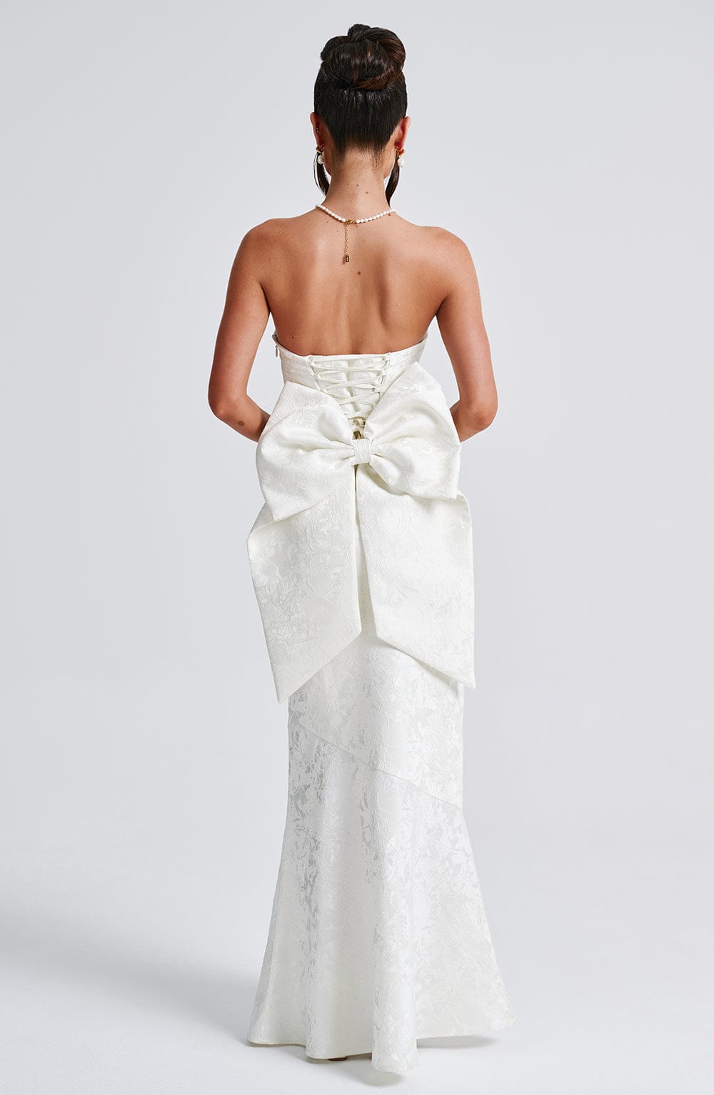Felisia Maxi Dress in Ivory