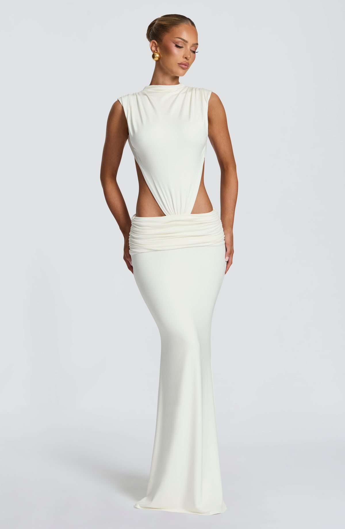 Fenwyn Maxi Dress in Ivory