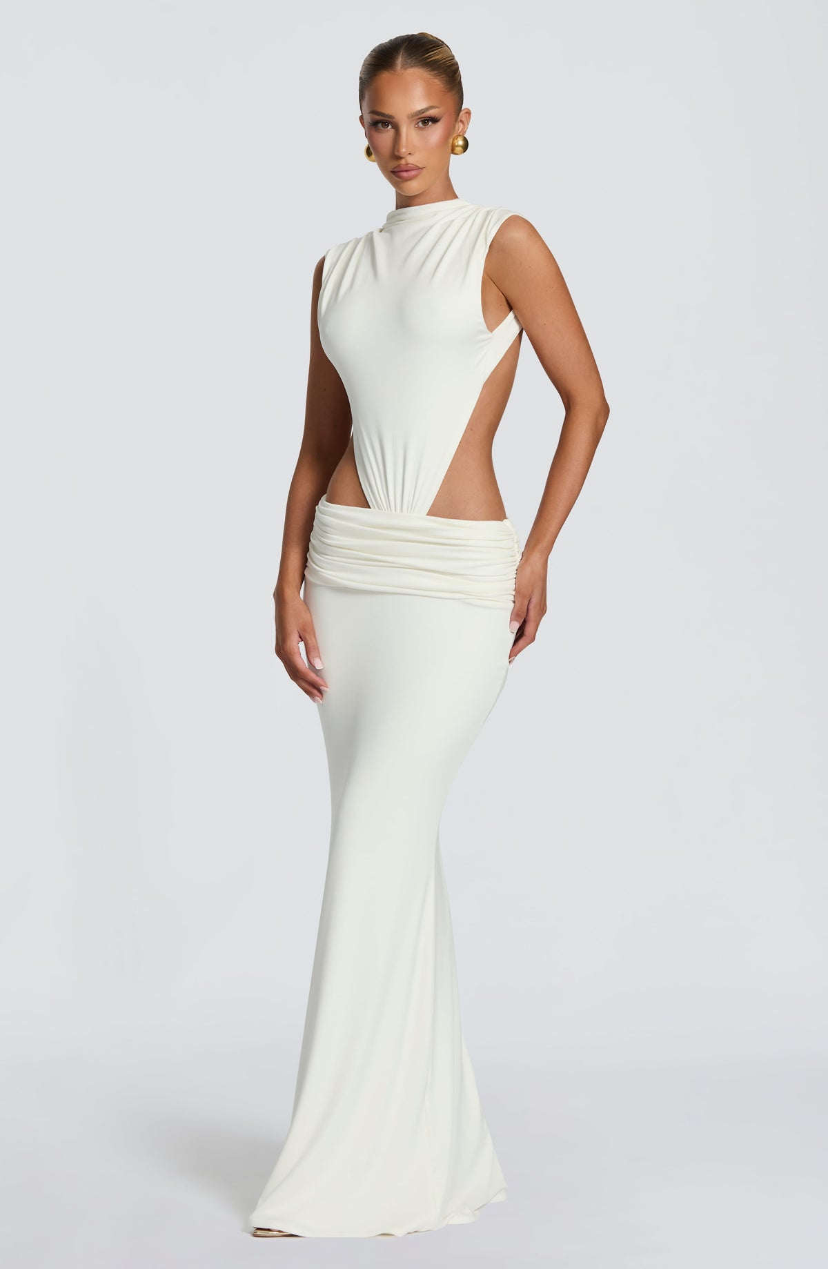 Fenwyn Maxi Dress in Ivory