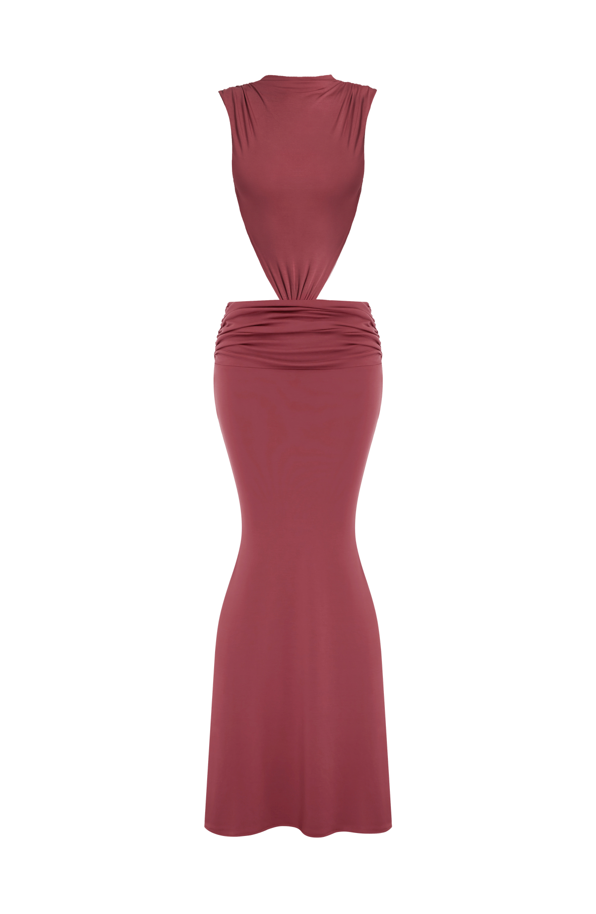 Fenwyn Maxi Dress in Rose Brown