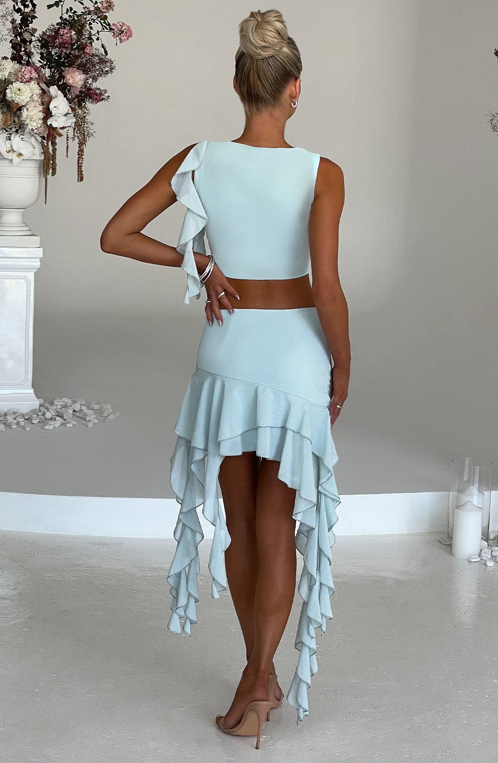 Fernelle Mini Skirt in Mint