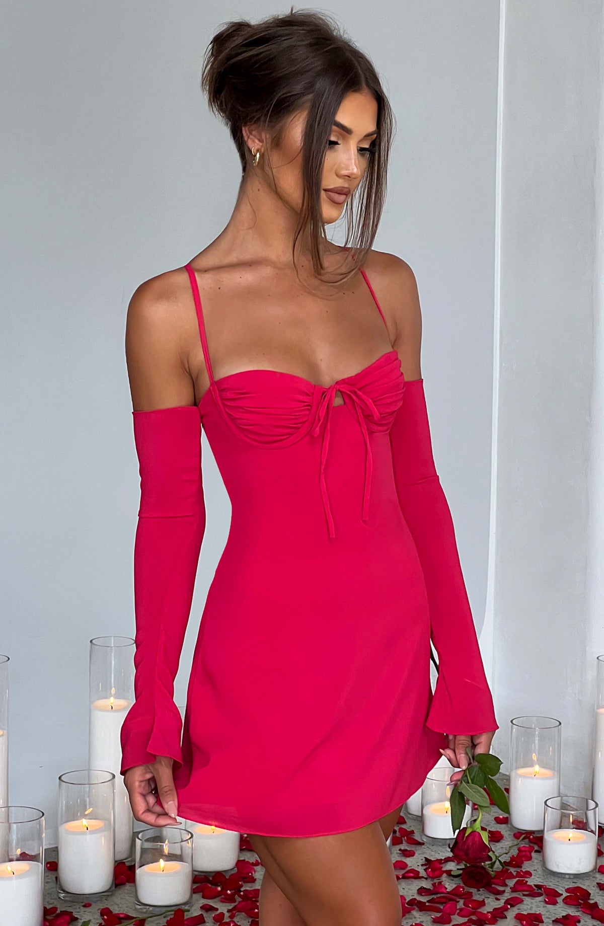 Fionelle Mini Dress in Pink