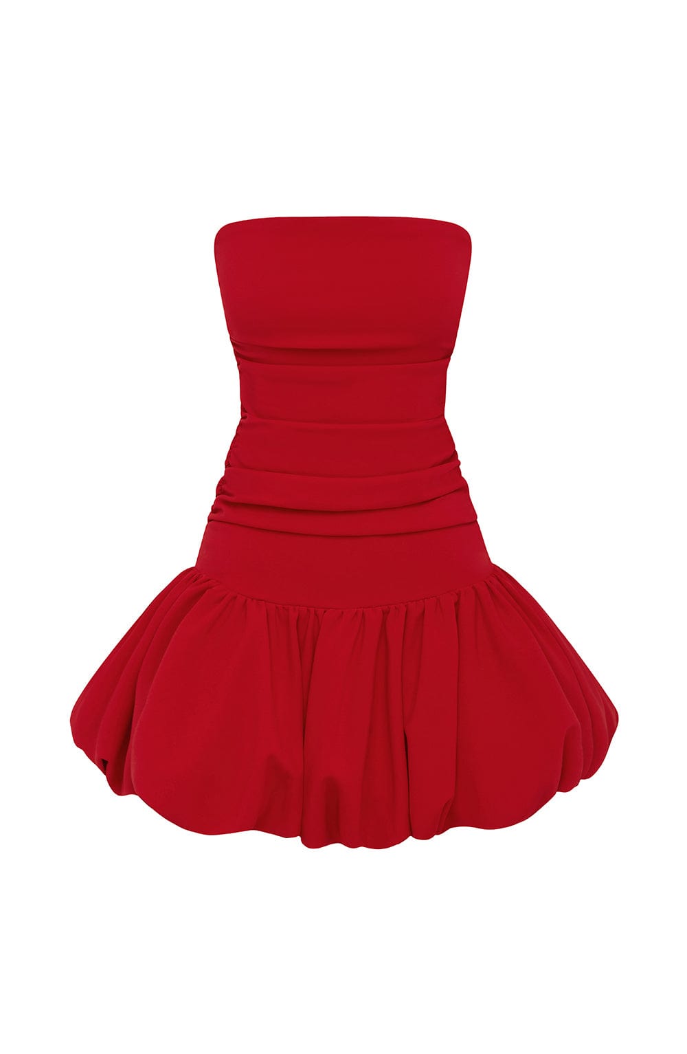 Gemina Mini Dress in Red