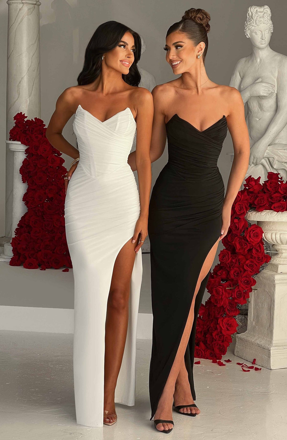 Giovina Maxi Dress in Black