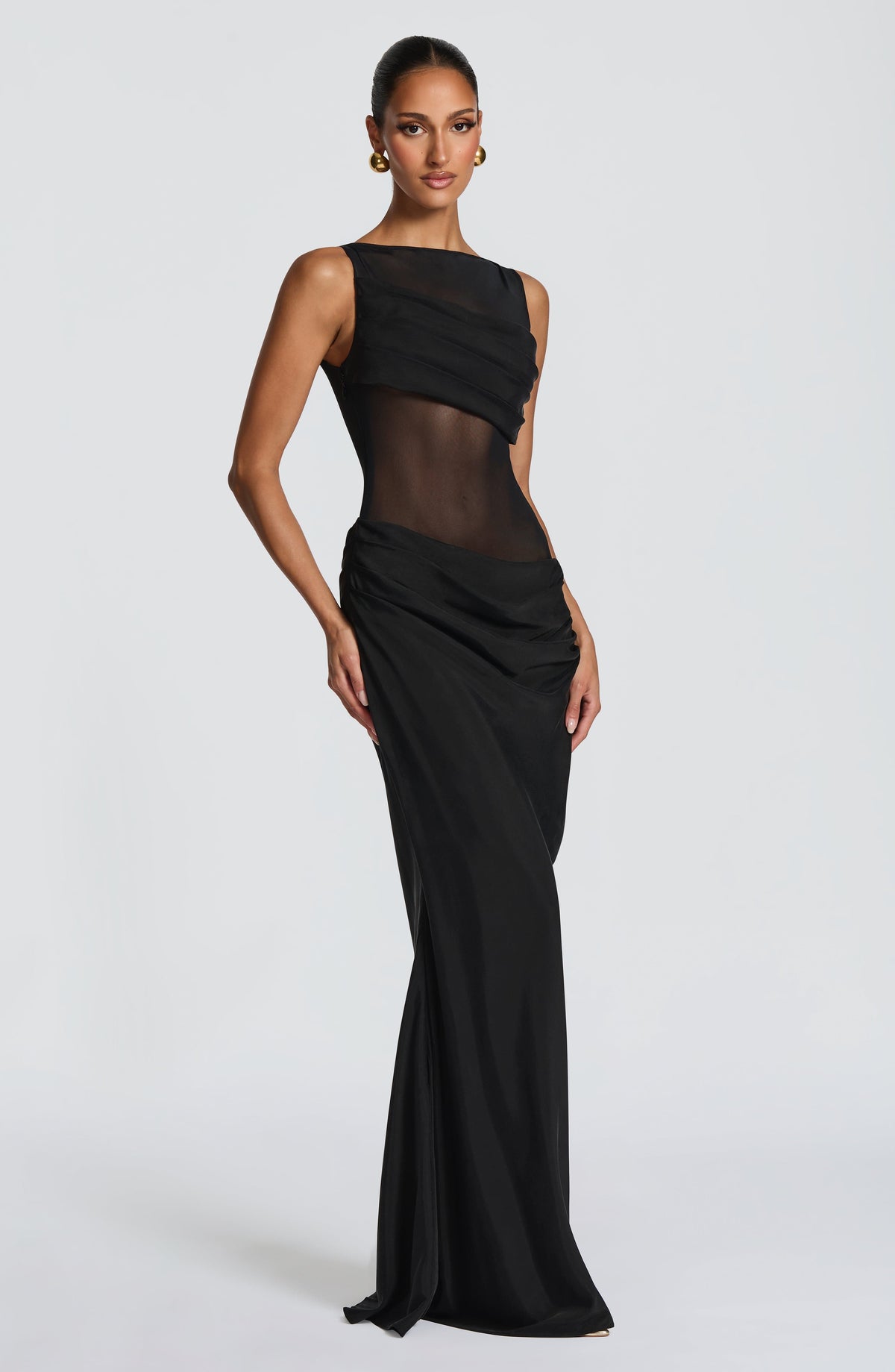 Gracelle Maxi Dress in Black