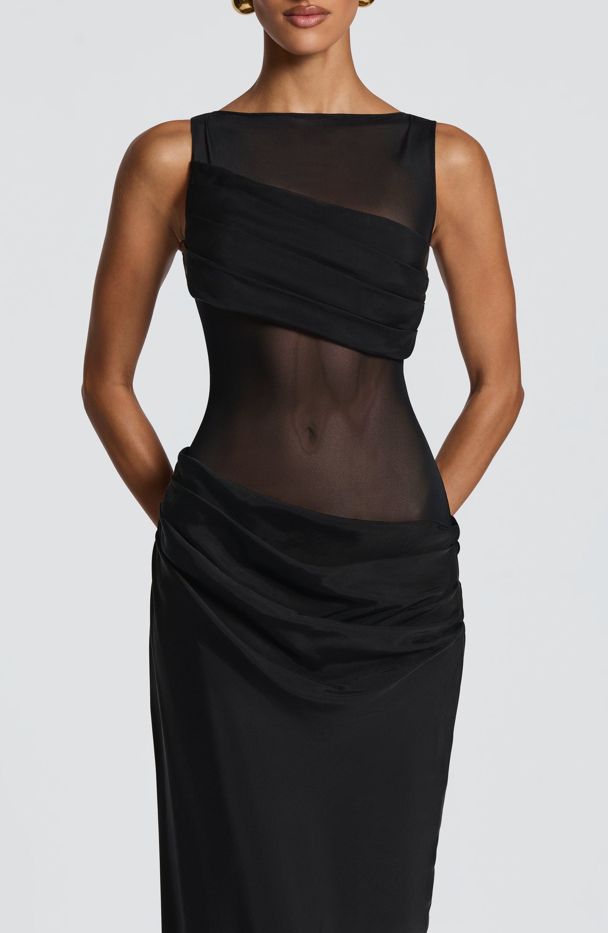 Gracelle Maxi Dress in Black