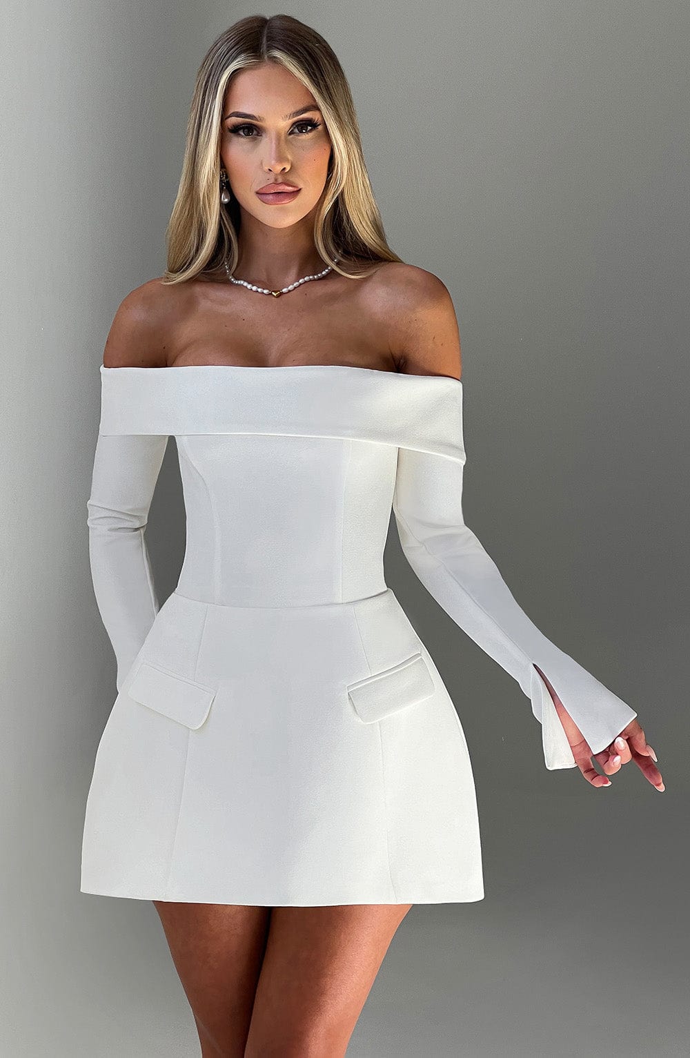 Gracen Skort in Ivory