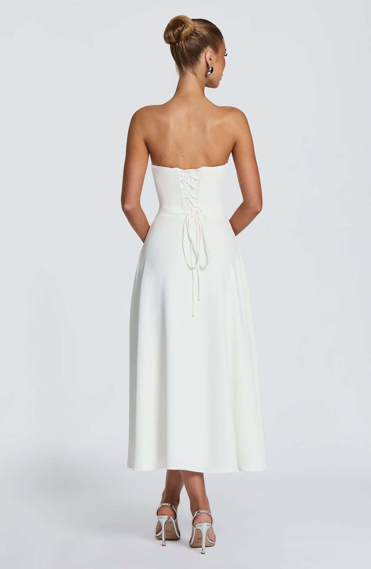 Harlowe Midi Dress in Ivory