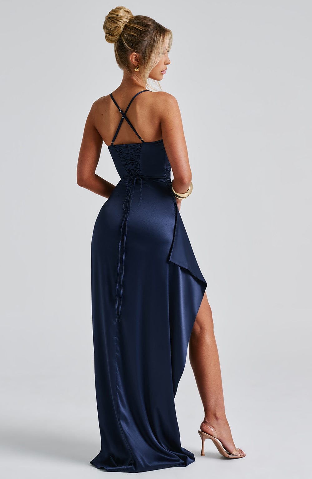 Helena Maxi Dress in Navy