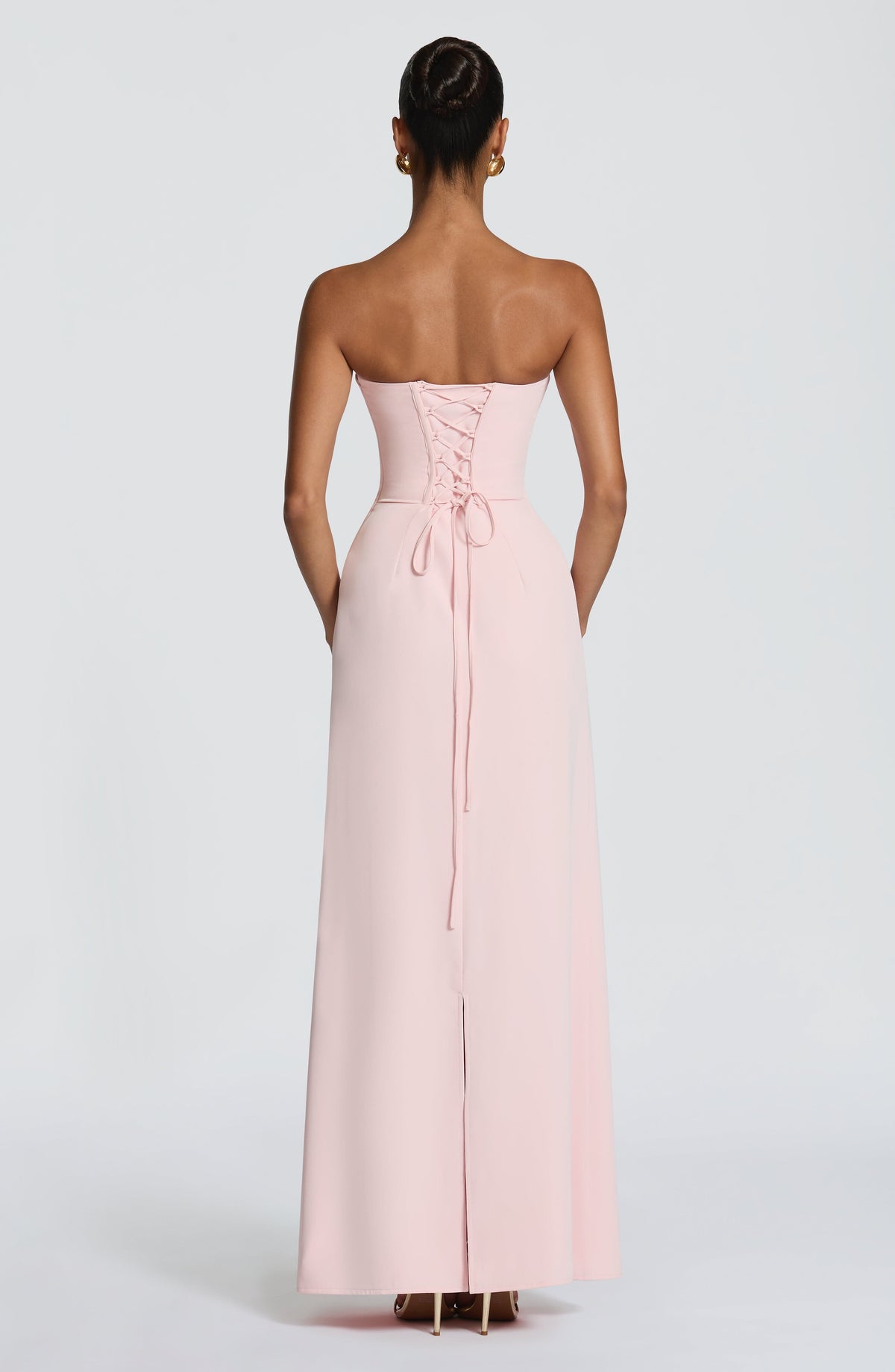 Irmena Maxi Dress in Blush
