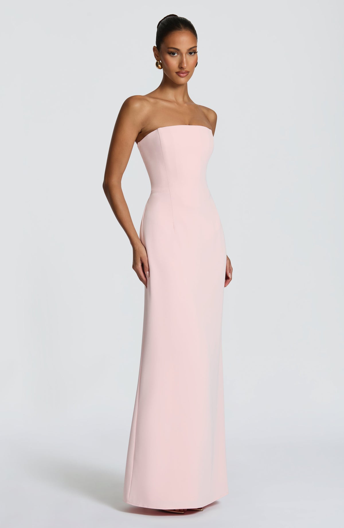 Irmena Maxi Dress in Blush