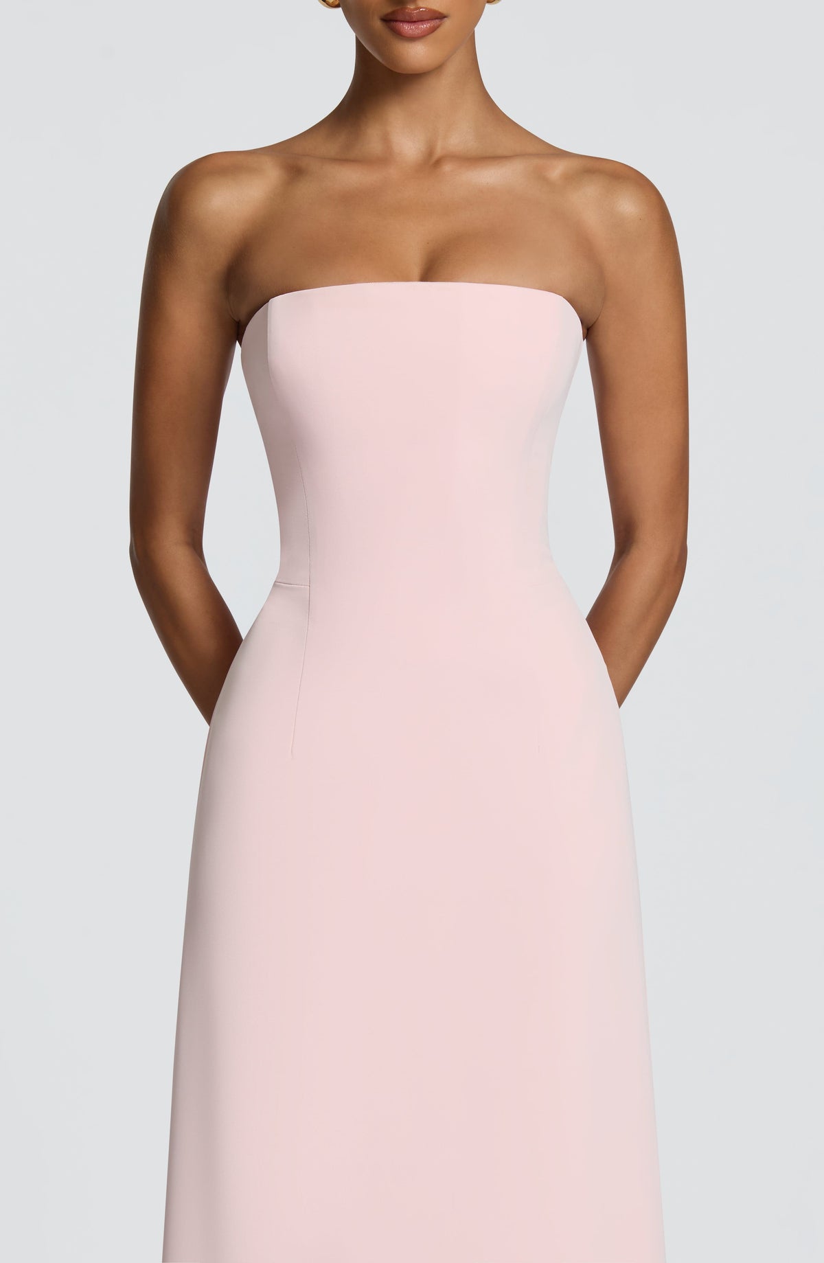 Irmena Maxi Dress in Blush
