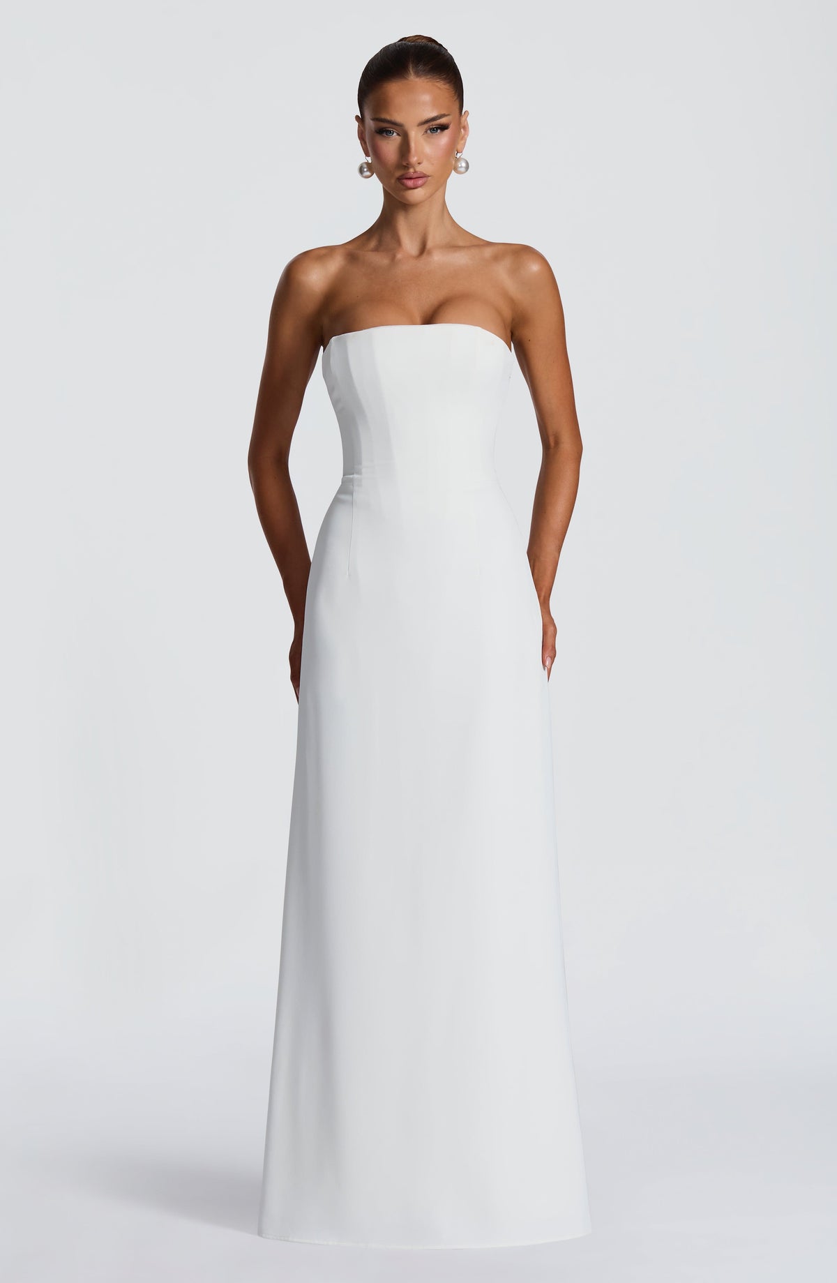 Irmena Maxi Dress in Ivory