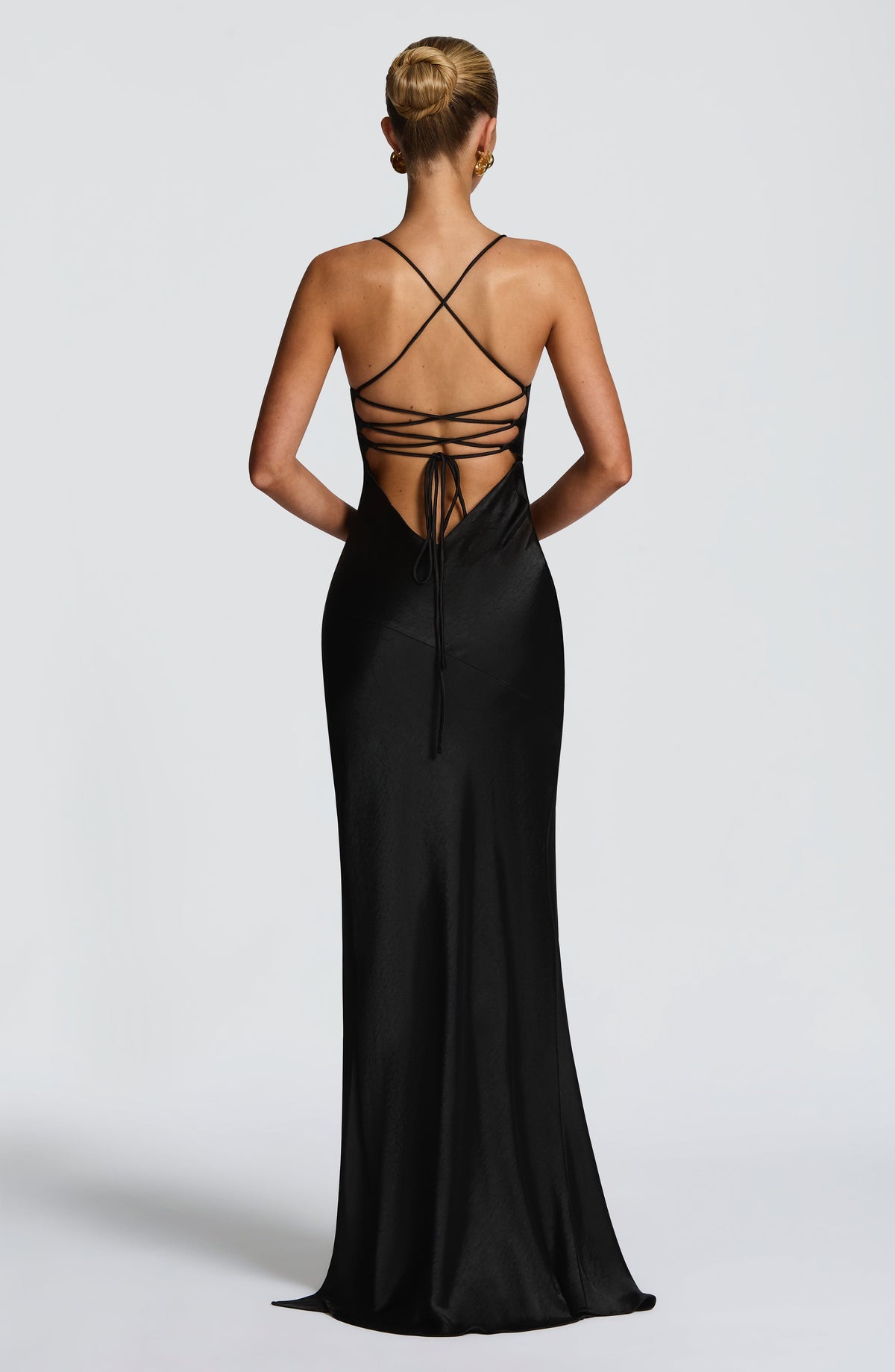 Isabeau Maxi Dress in Black