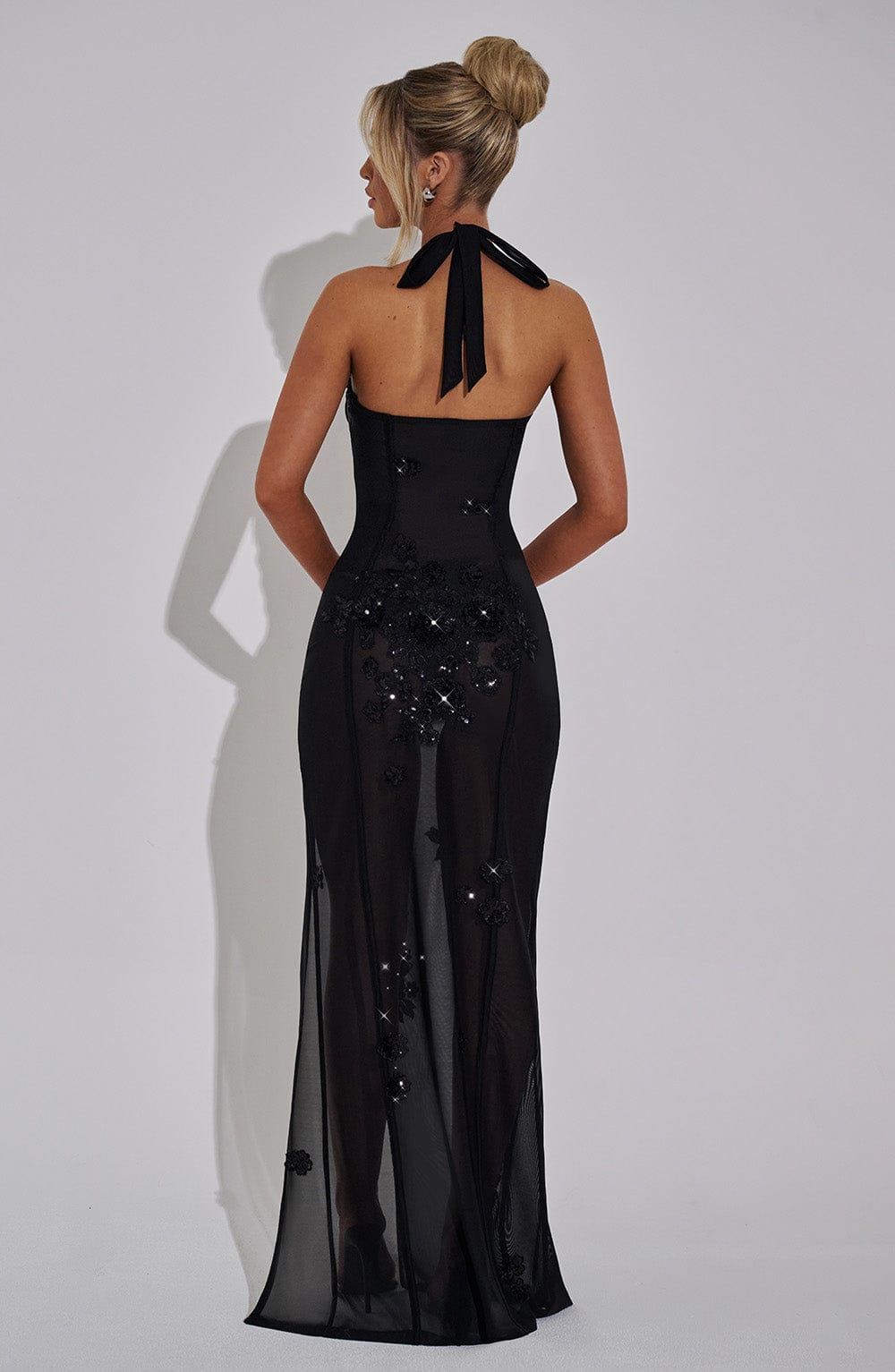 Jacquelina Maxi Dress in Black