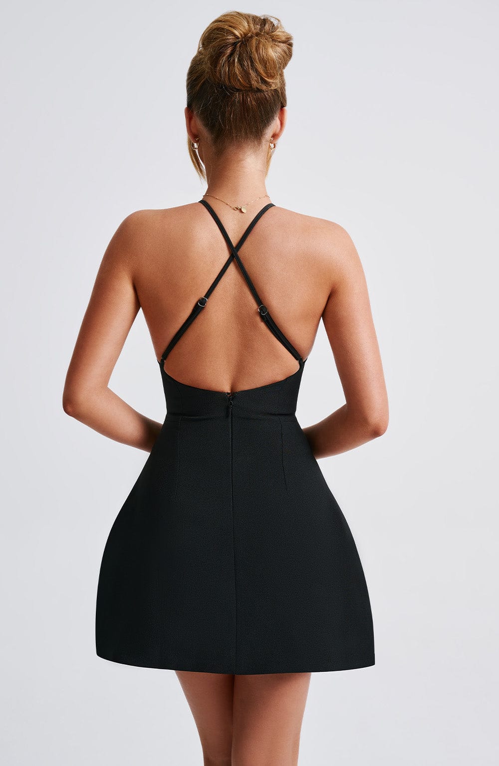 Jaine Mini Dress in Black