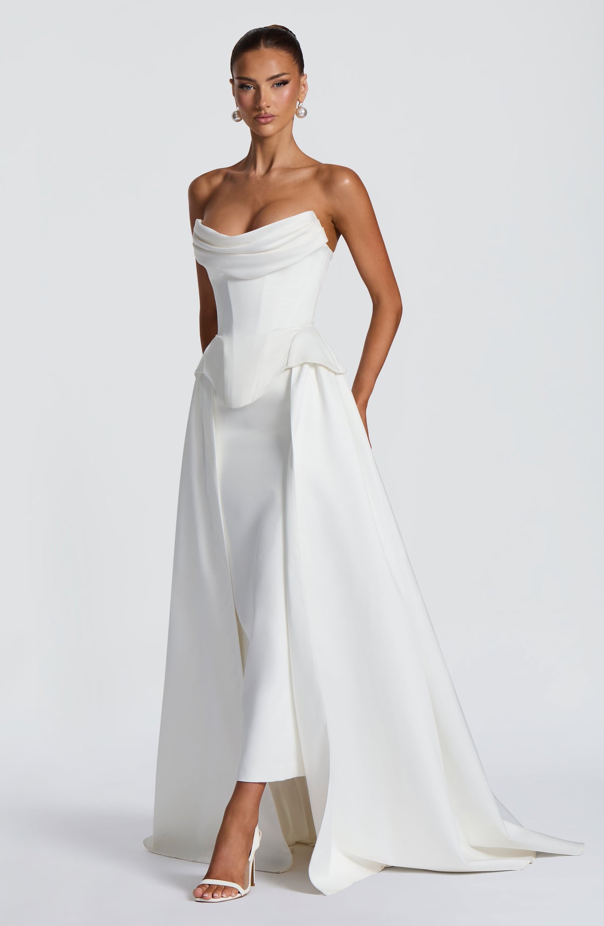 Jamira Corset in Ivory