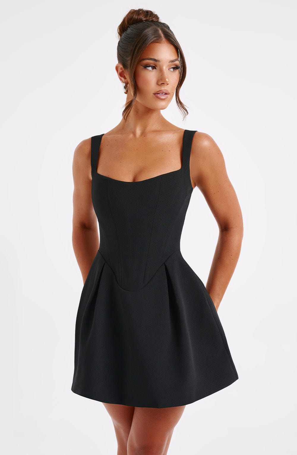 Janelia Mini Dress in Black