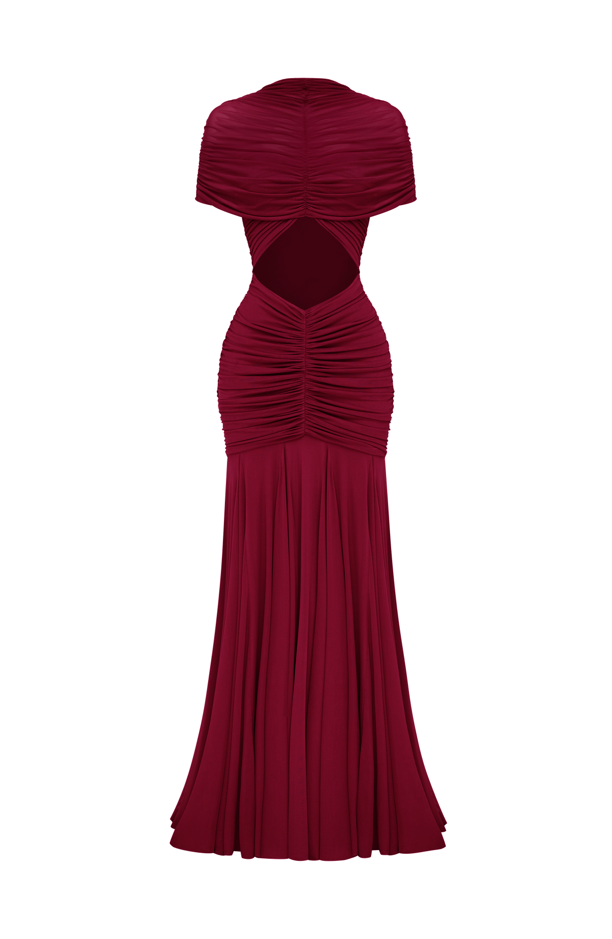 Jayla Maxi Dress in Burgundy
