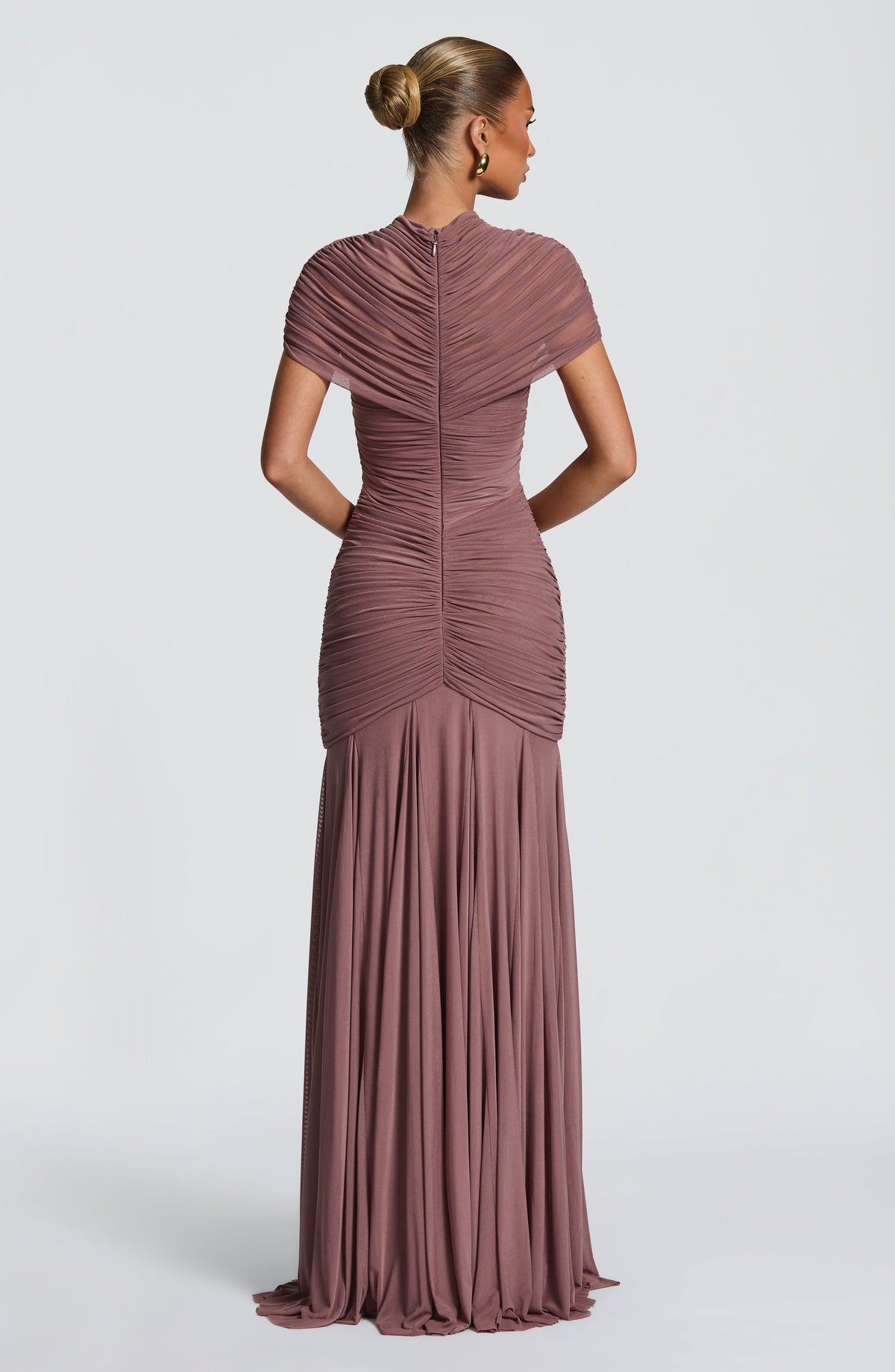 Jayla Maxi Dress in Dusty Rose