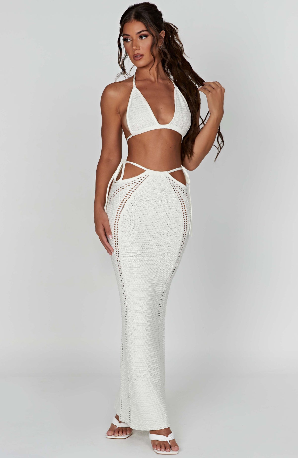 Jiana Top in White